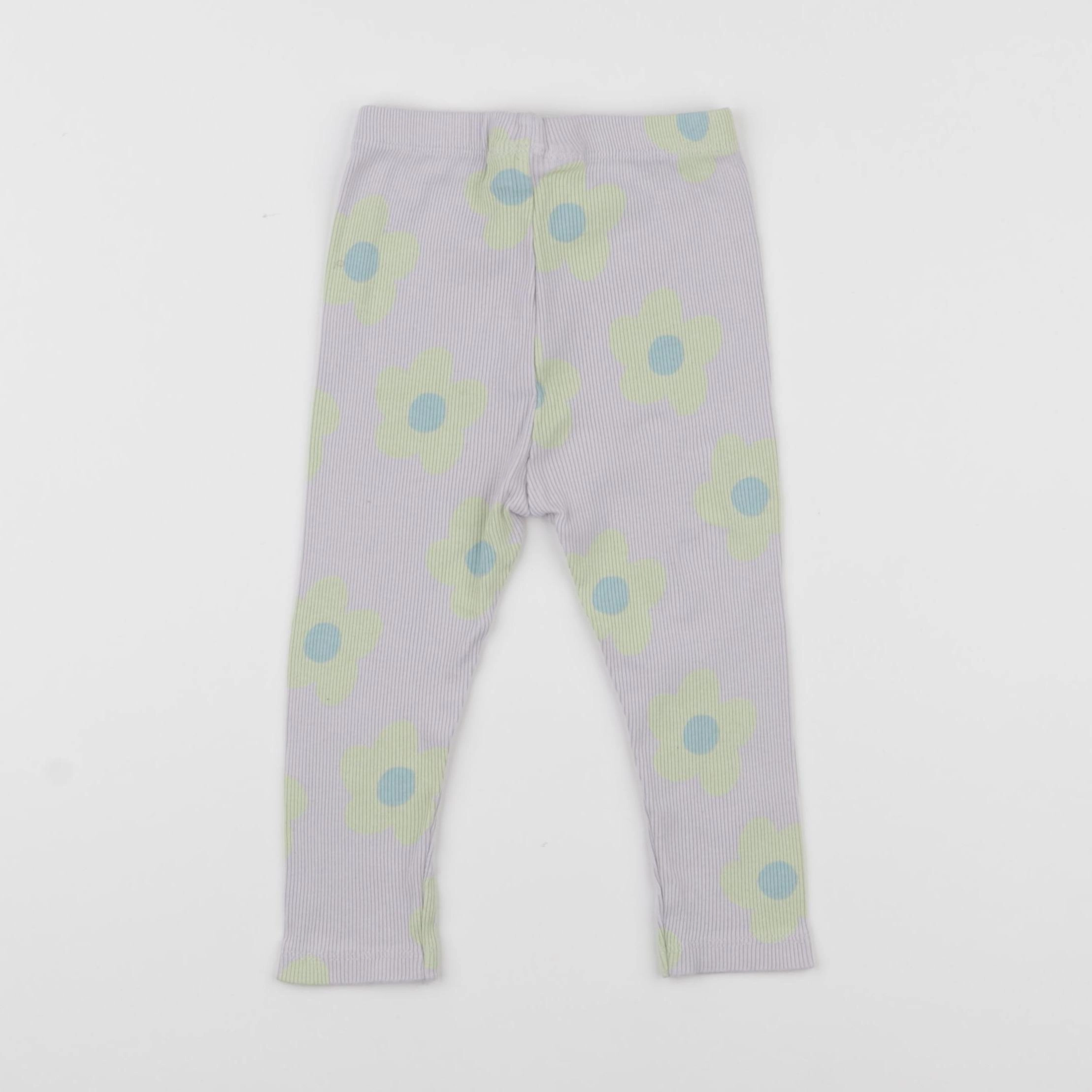 Zara - legging violet, jaune - 12/18 mois