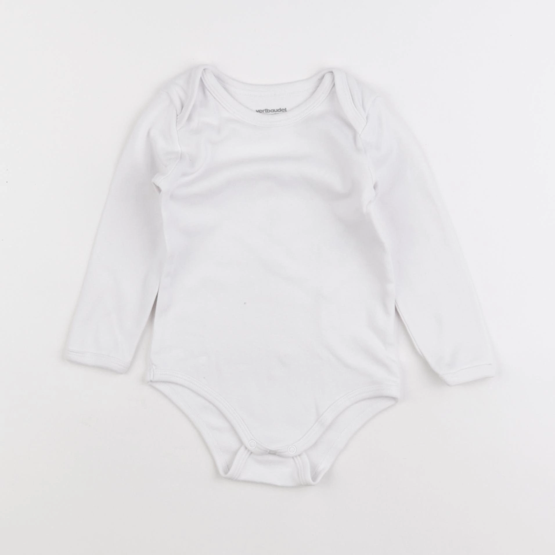Vertbaudet - body blanc - 2 ans
