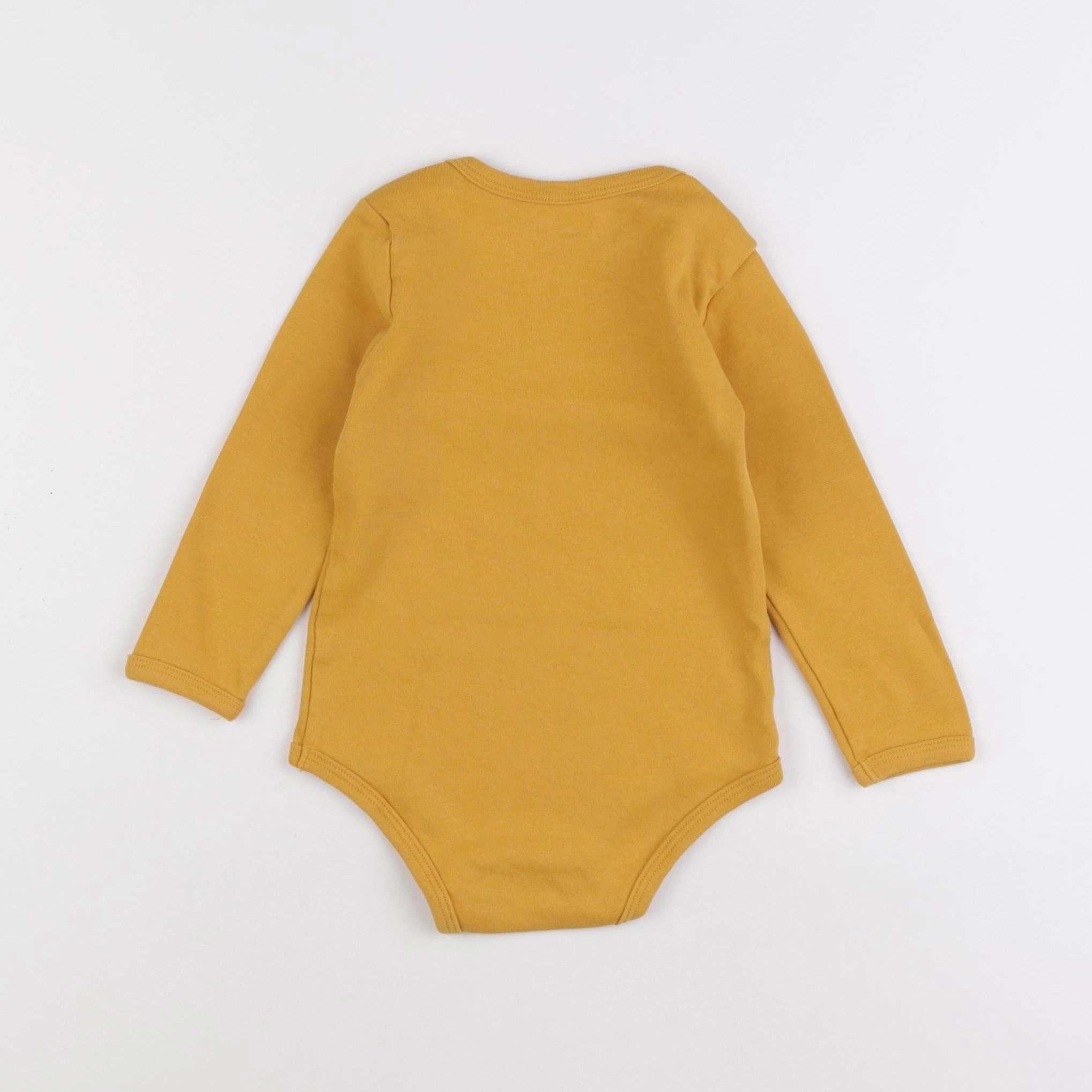 Vertbaudet - body jaune - 2 ans