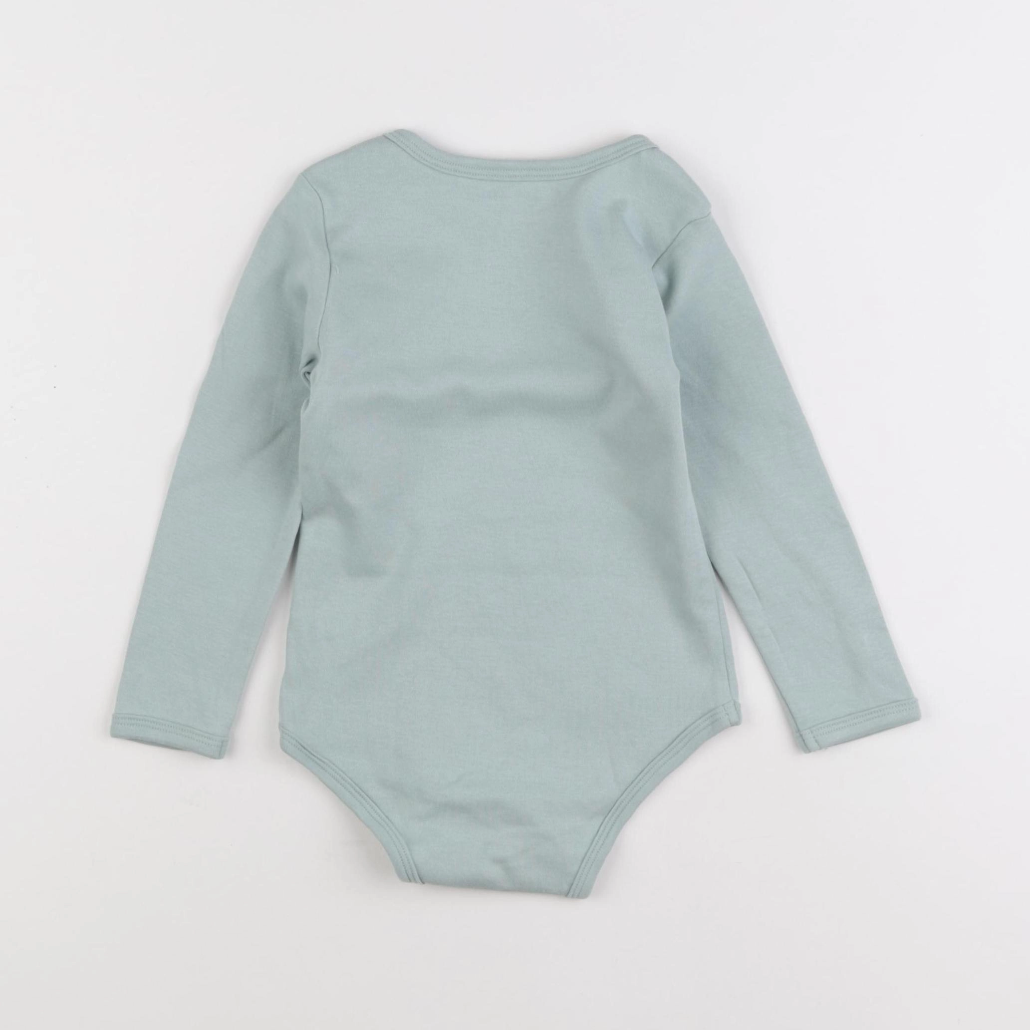 Vertbaudet - body bleu - 3 ans
