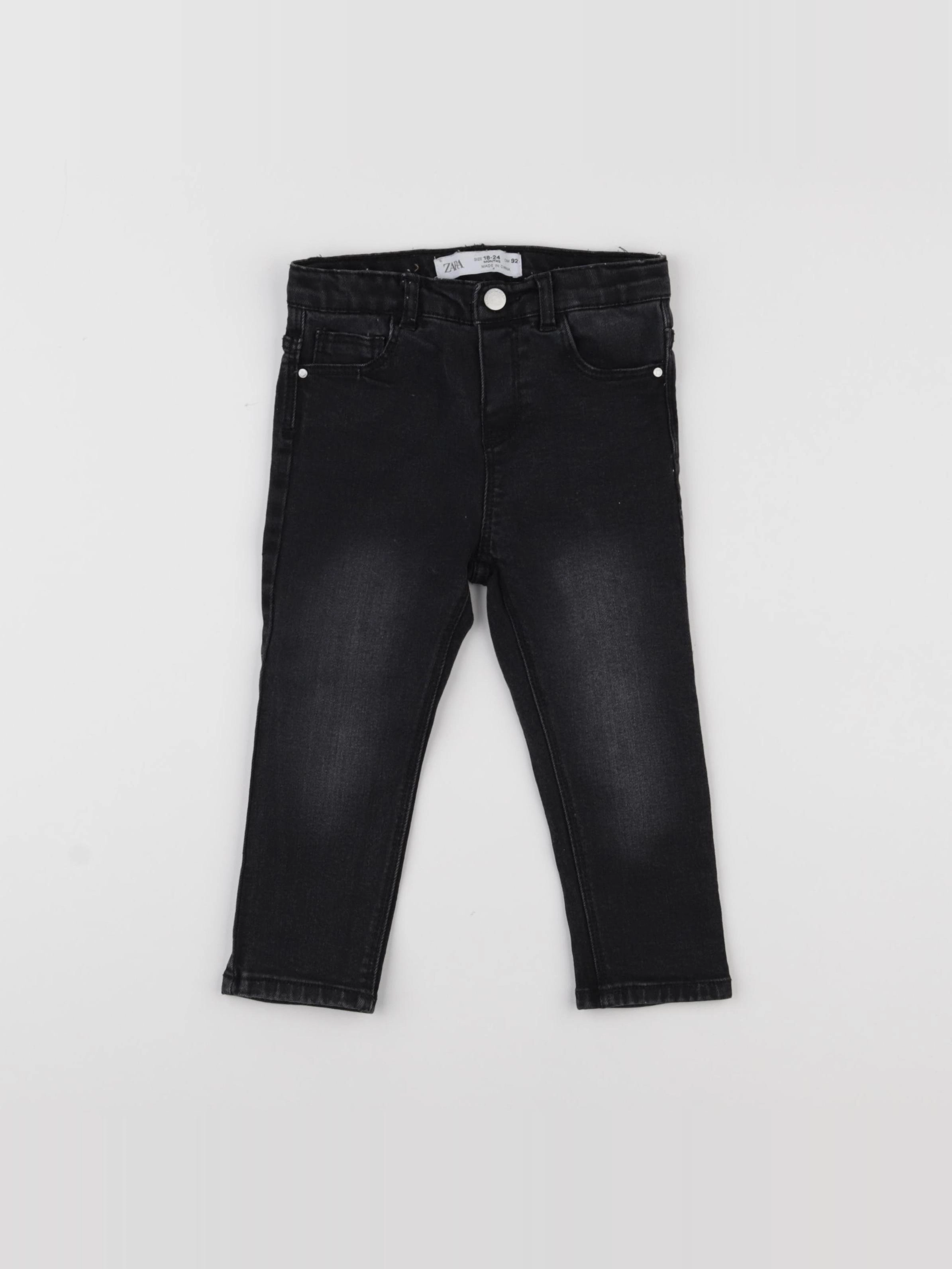 Zara - pantalon noir - 18/24 mois