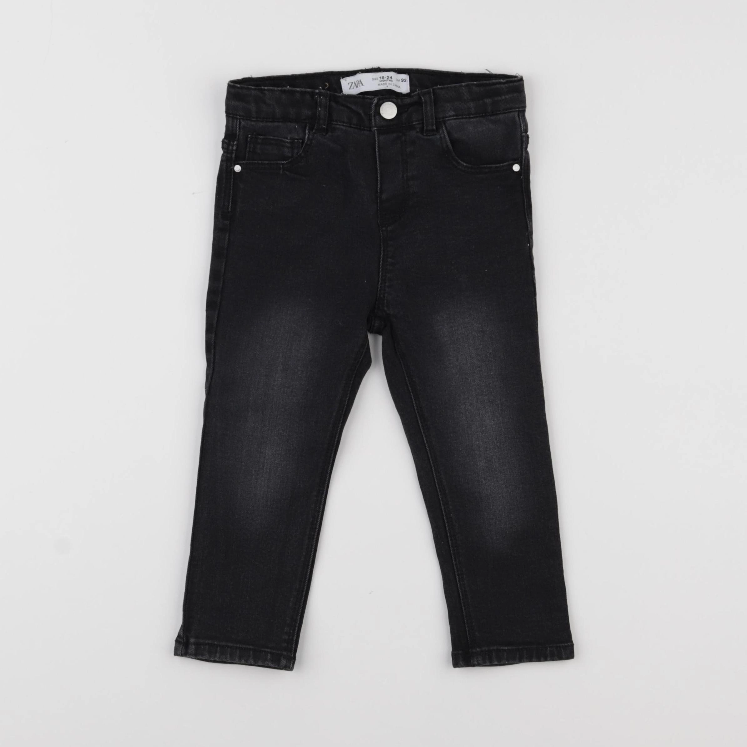 Zara - pantalon noir - 18/24 mois