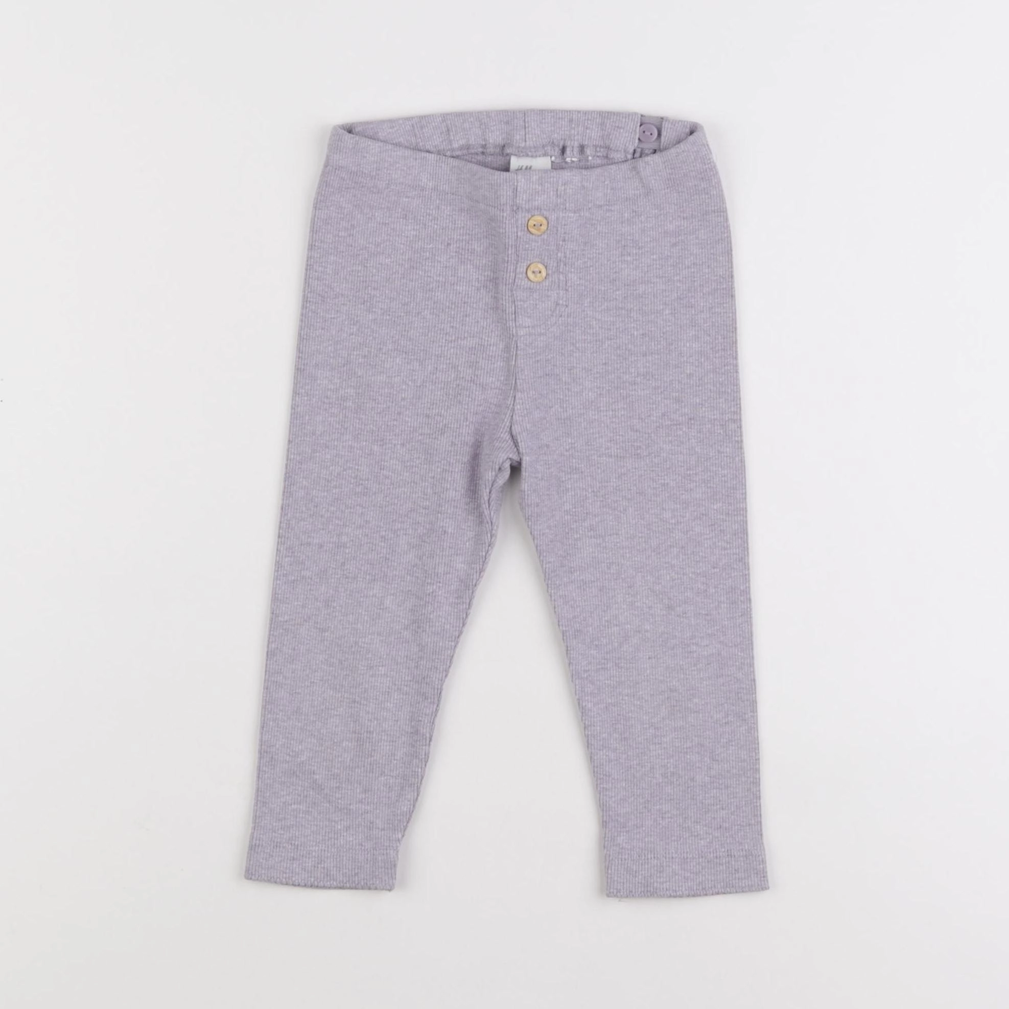 H&M - legging violet - 18 mois