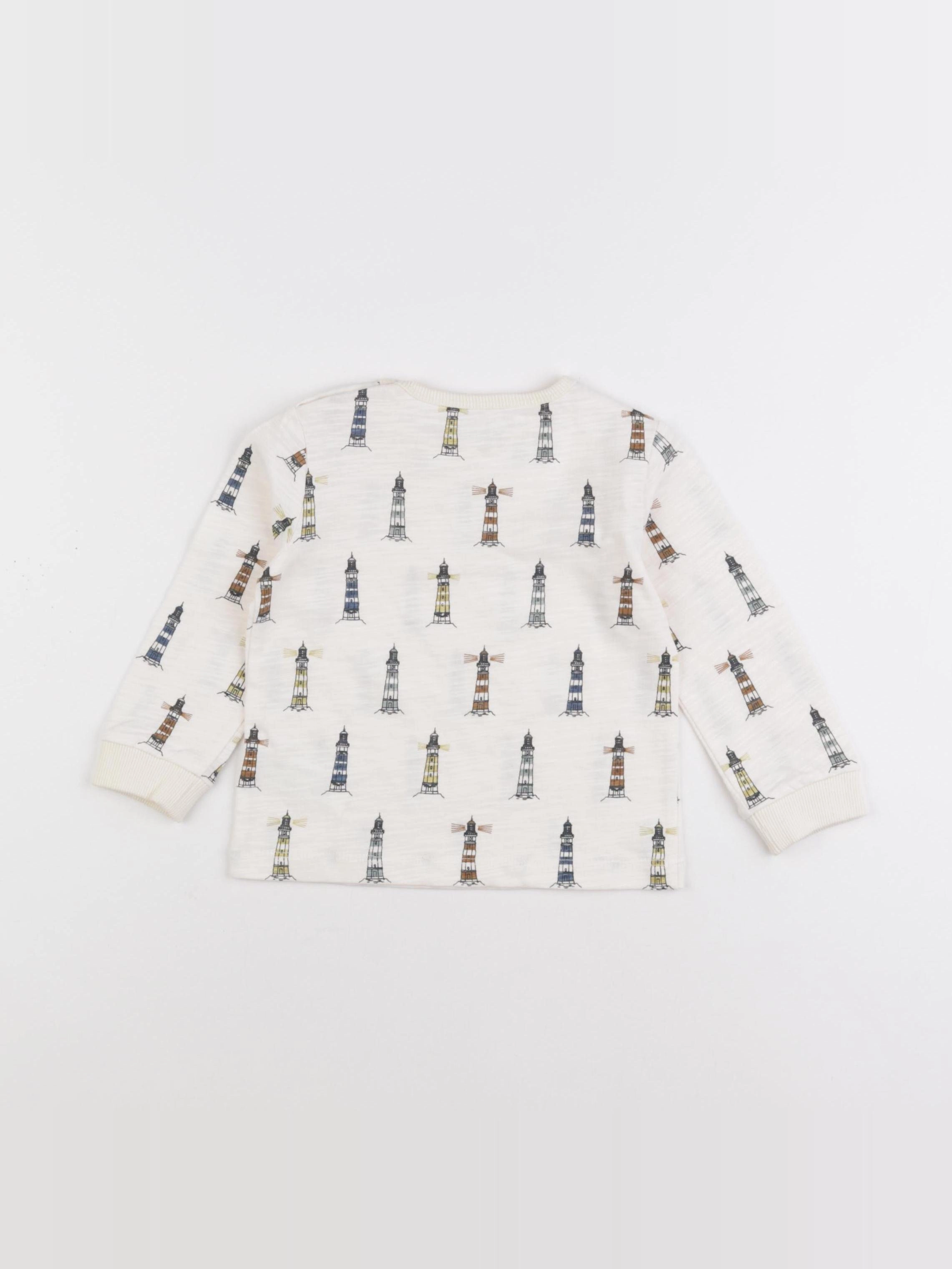 Boutchou - tee-shirt blanc - 18 mois
