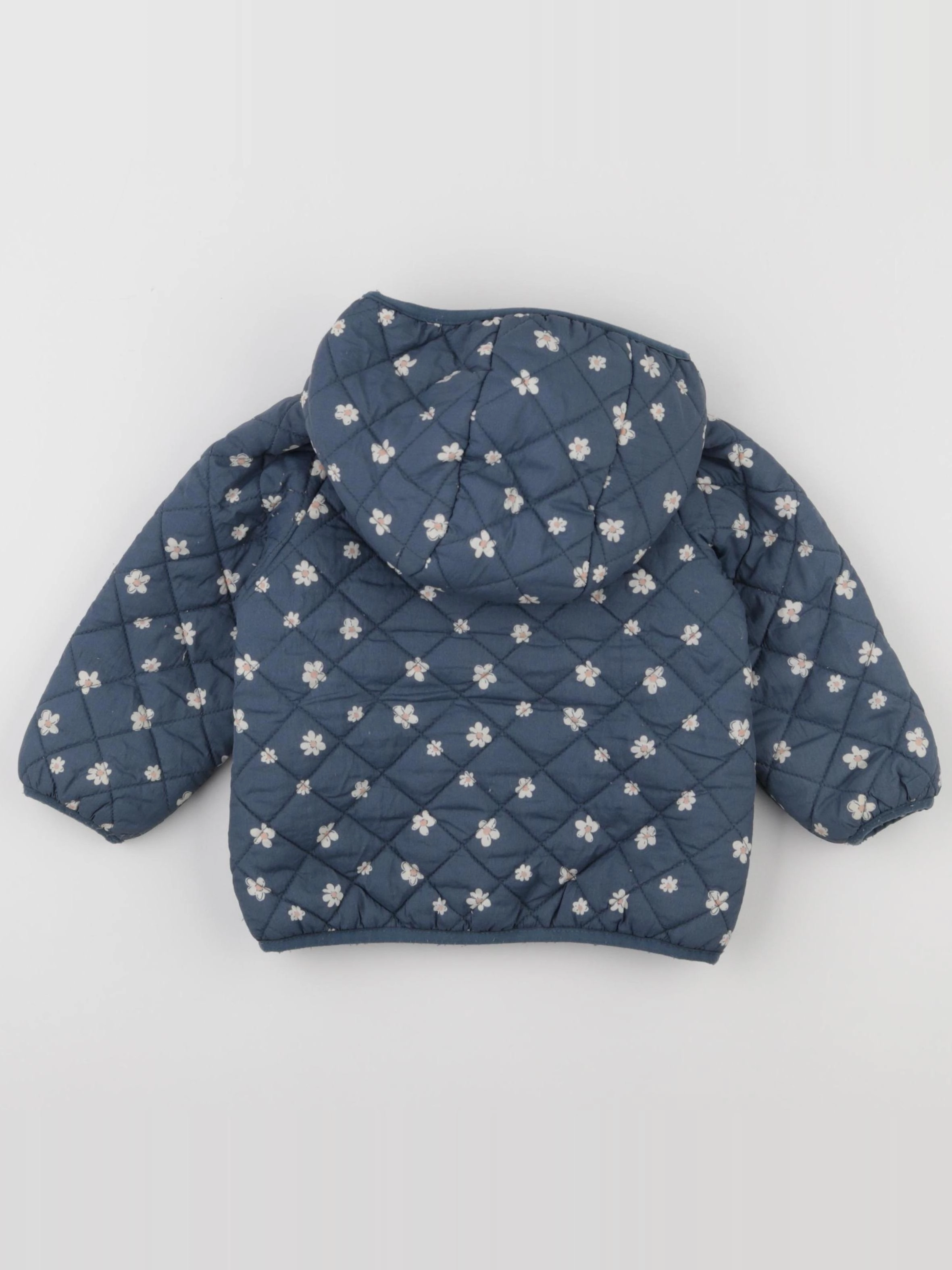 Vertbaudet - manteau bleu - 2 ans