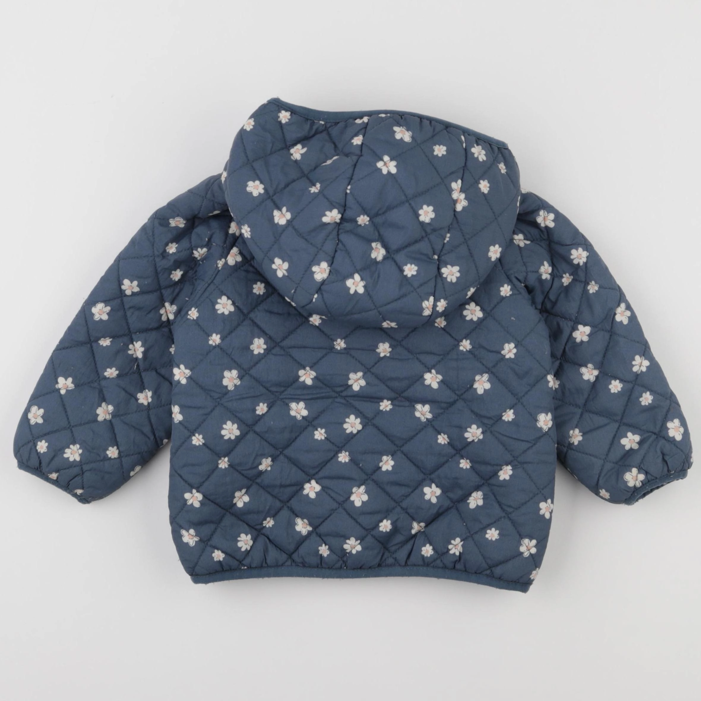Vertbaudet - manteau bleu - 2 ans