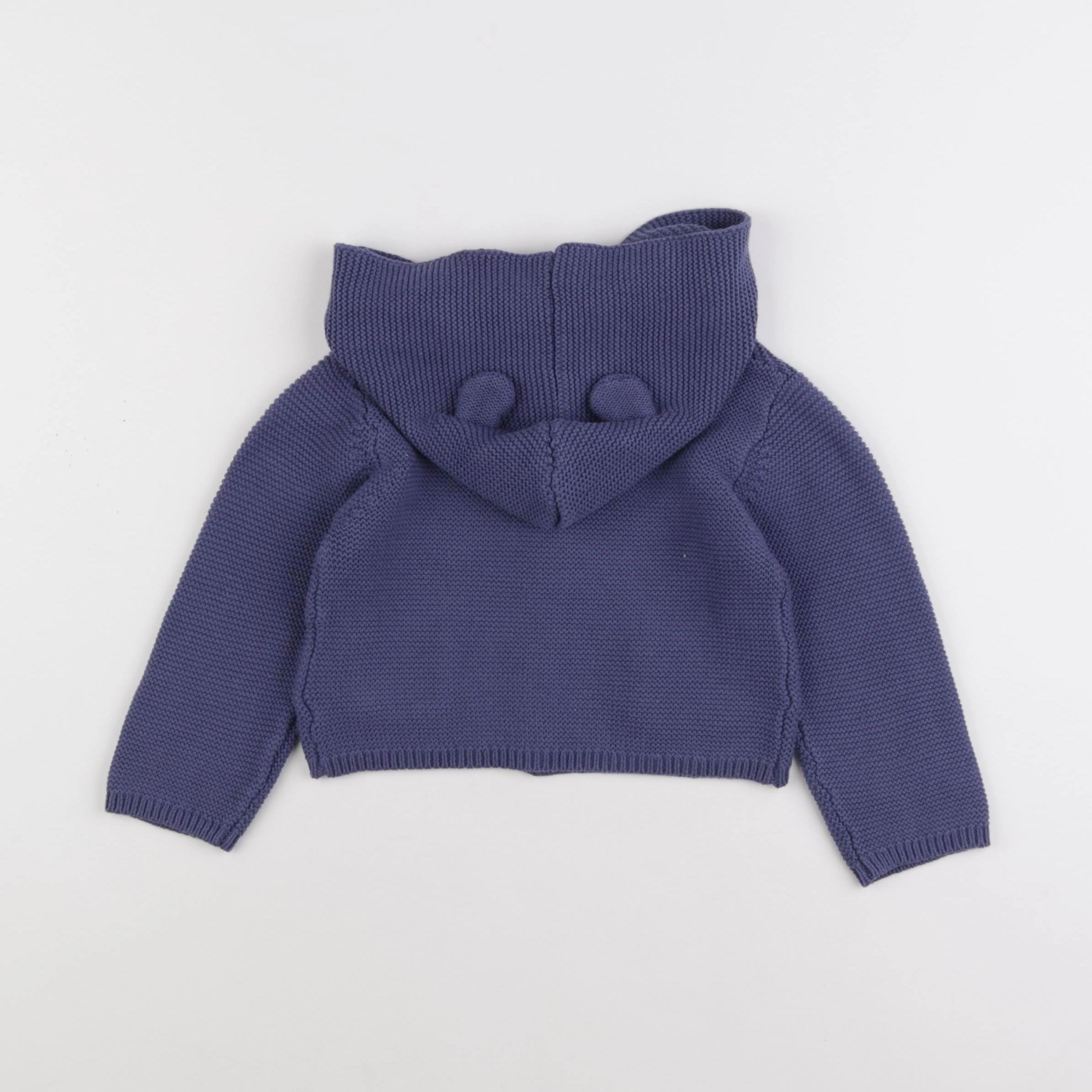 Boutchou - gilet bleu - 18 mois