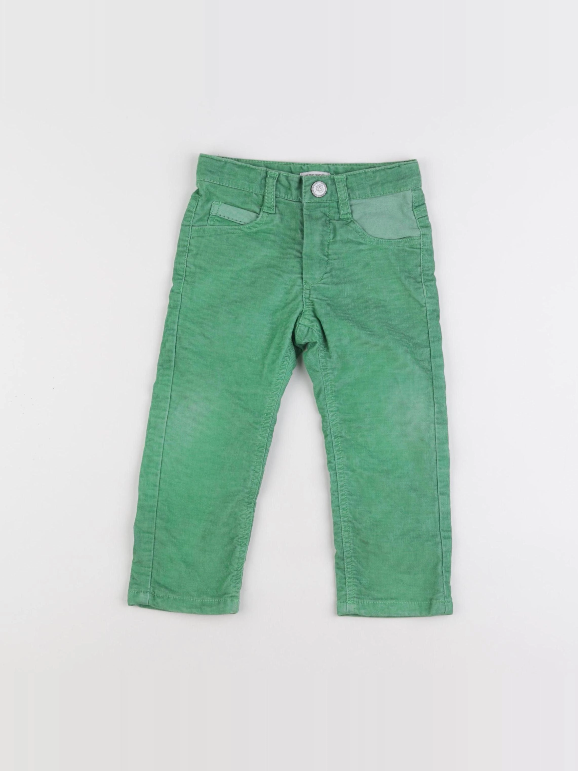IKKS - pantalon vert - 2 ans