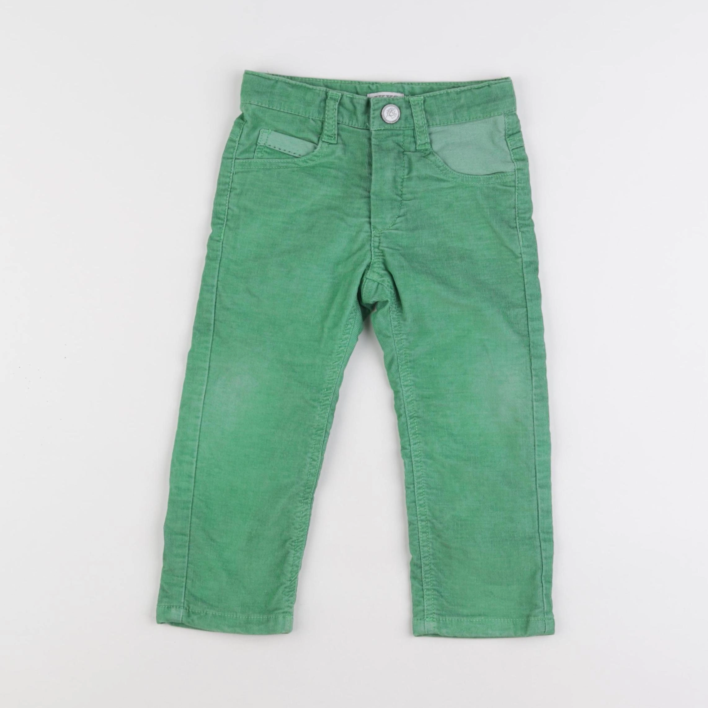 IKKS - pantalon vert - 2 ans