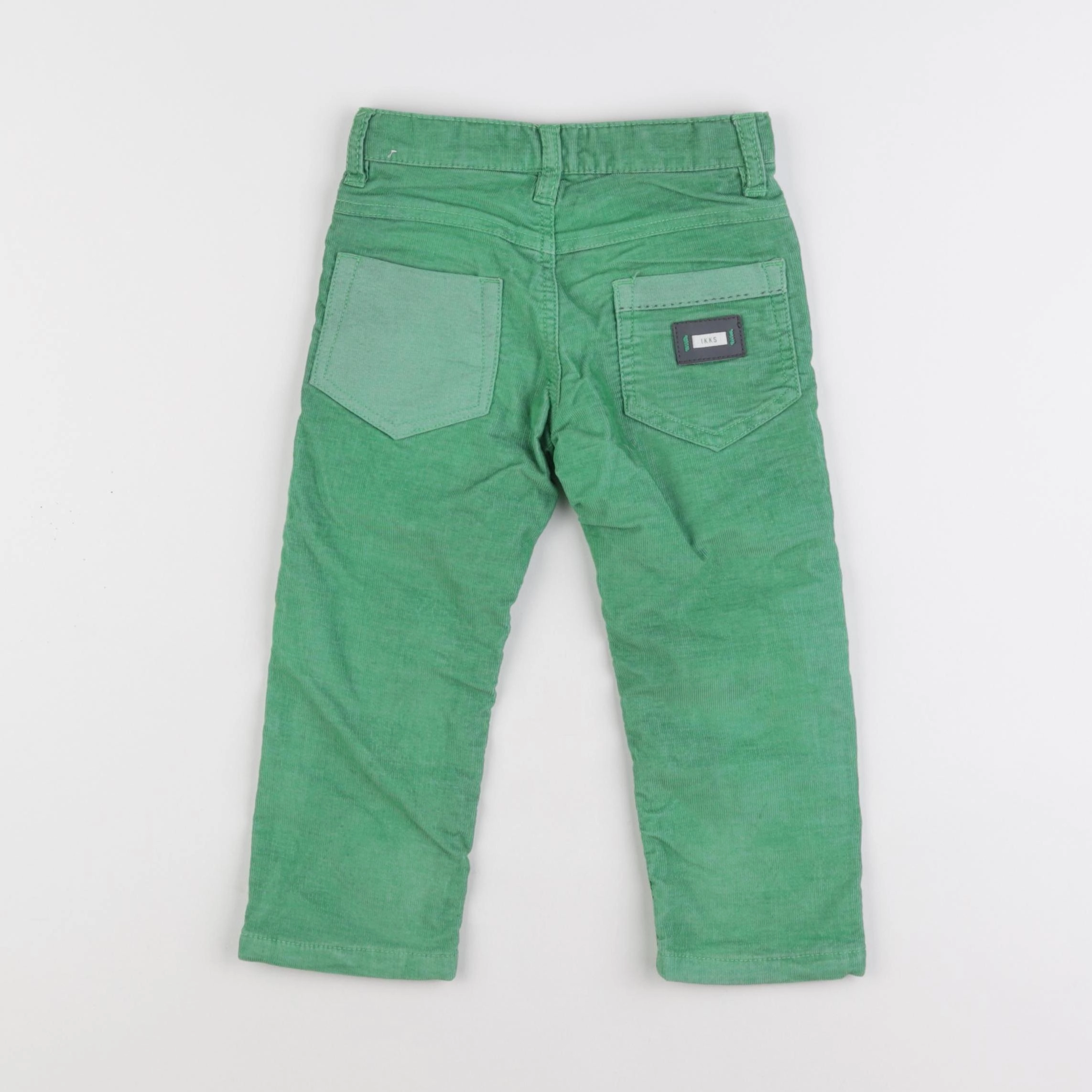 IKKS - pantalon vert - 2 ans