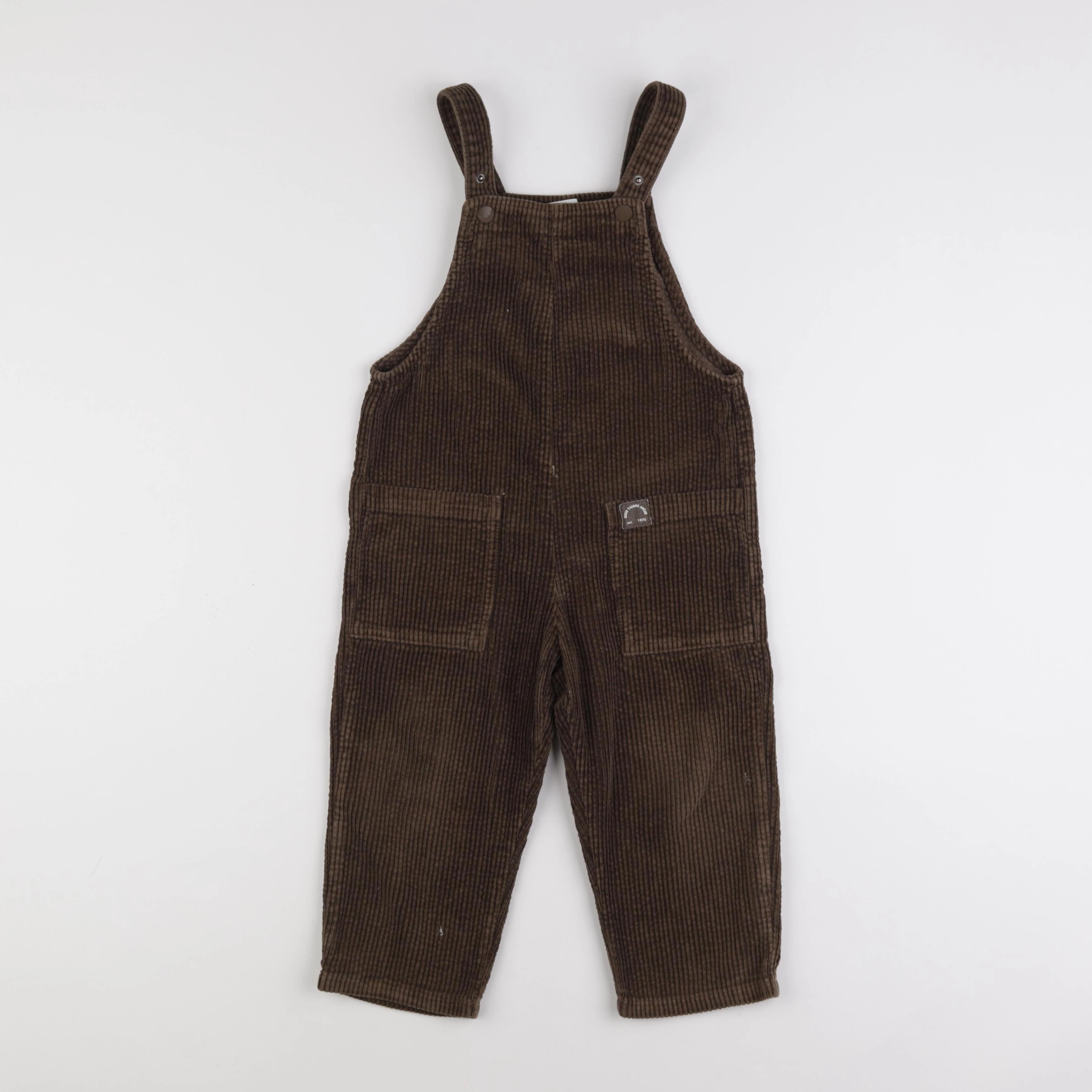 Zara - salopette marron - 3/4 ans