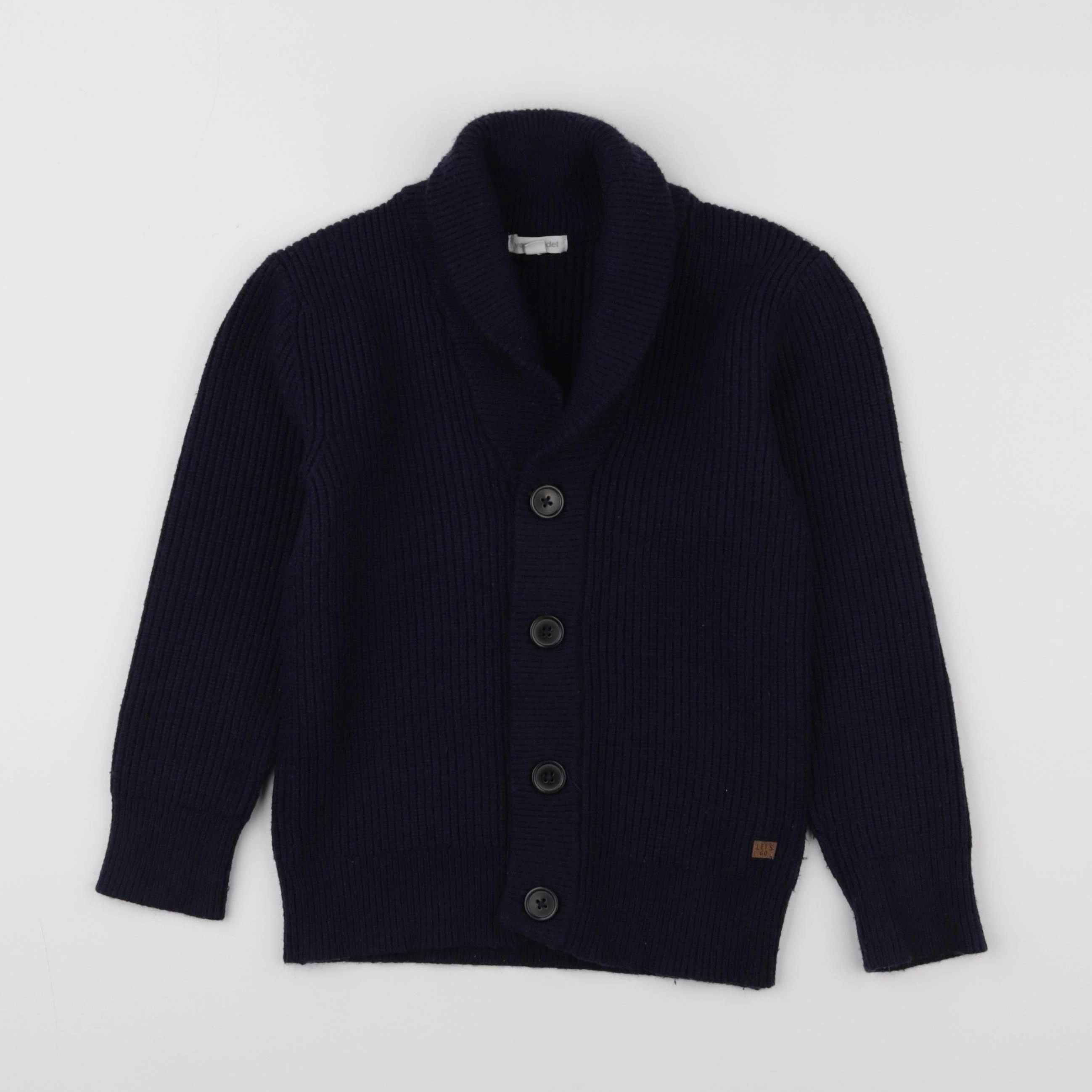 Vertbaudet - gilet bleu - 6 ans
