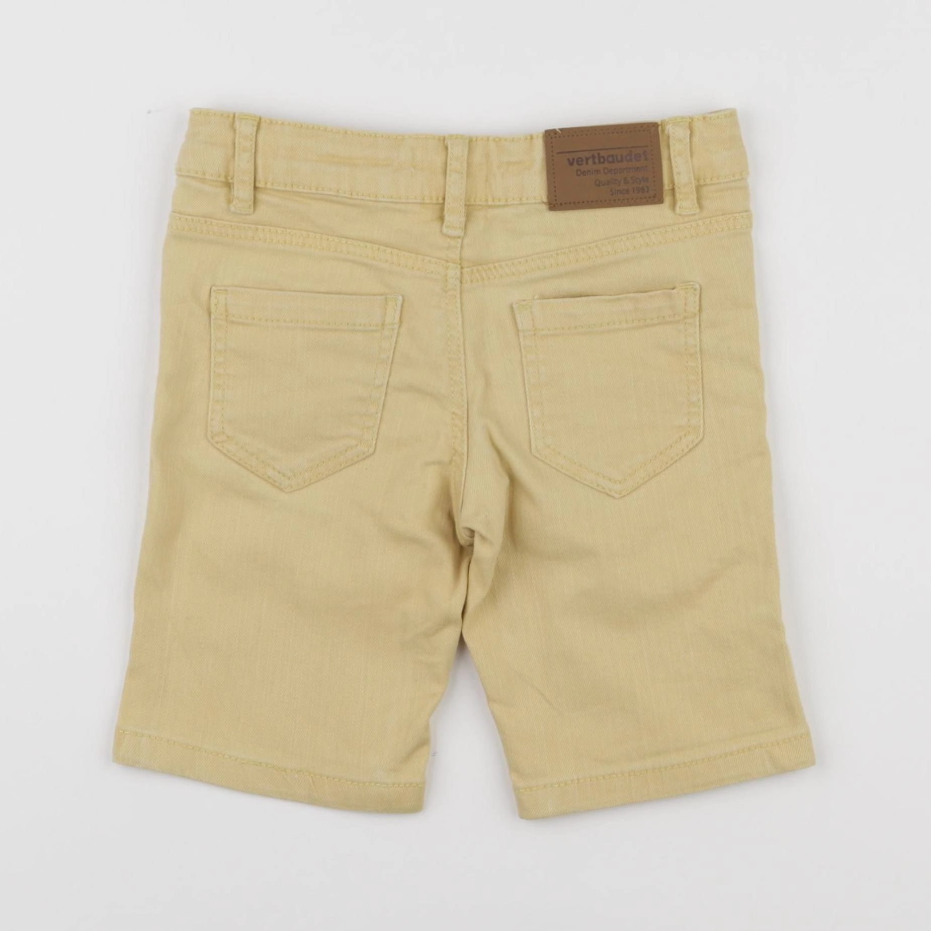 Vertbaudet - short jaune - 3 ans
