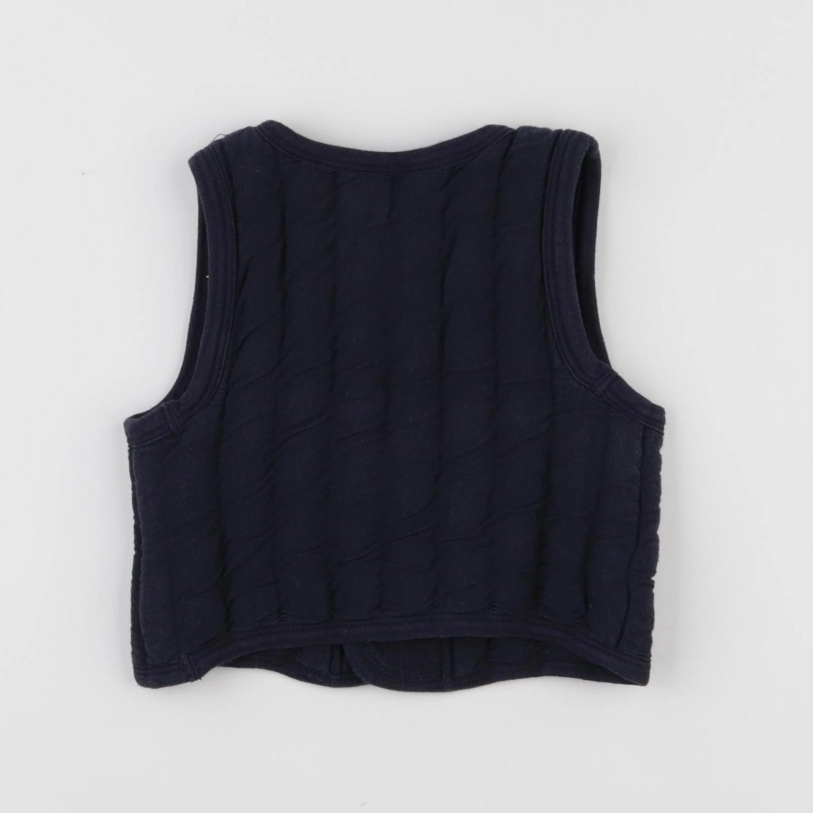 Petit Bateau - gilet bleu - 18 mois