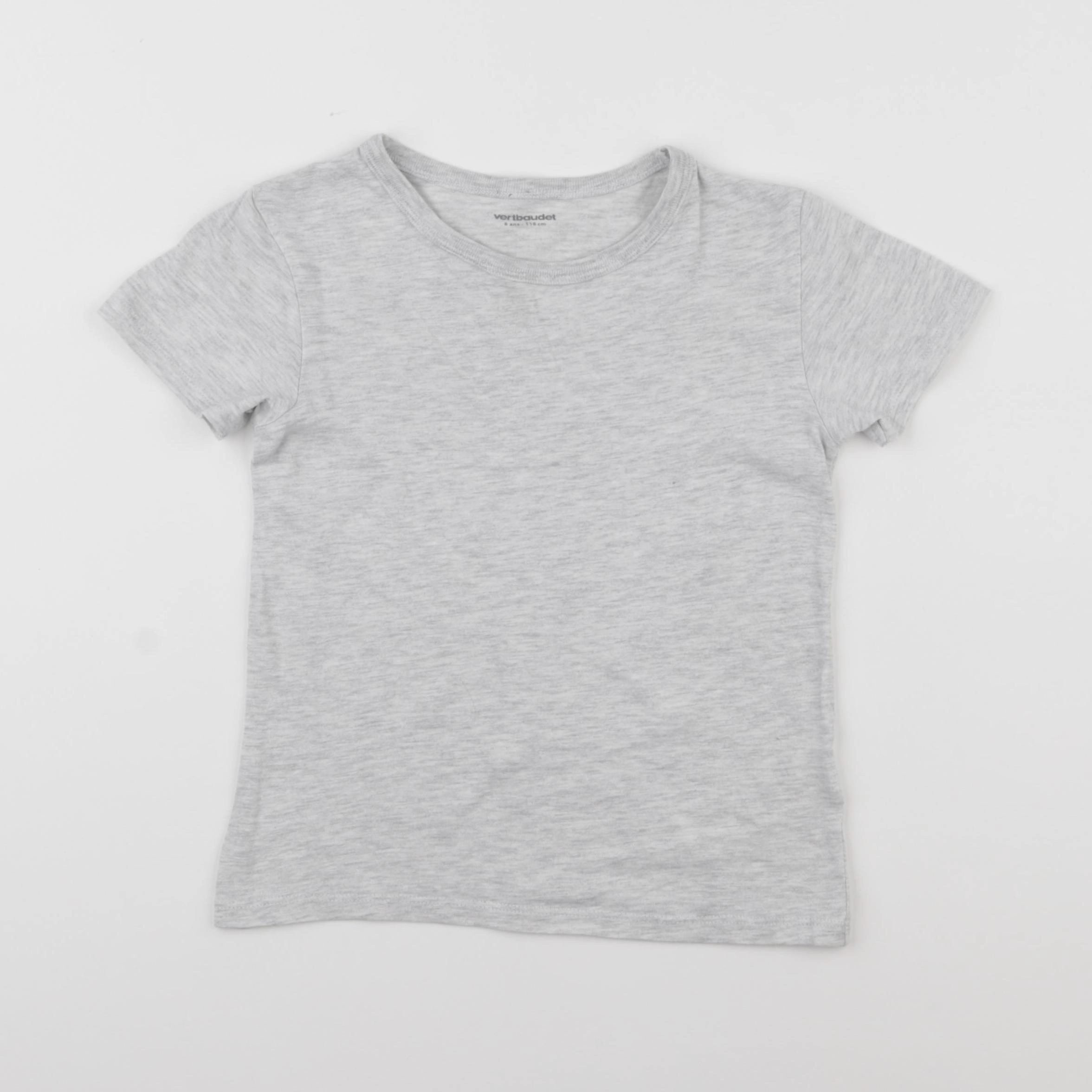 Vertbaudet - maillot de corps gris - 6 ans