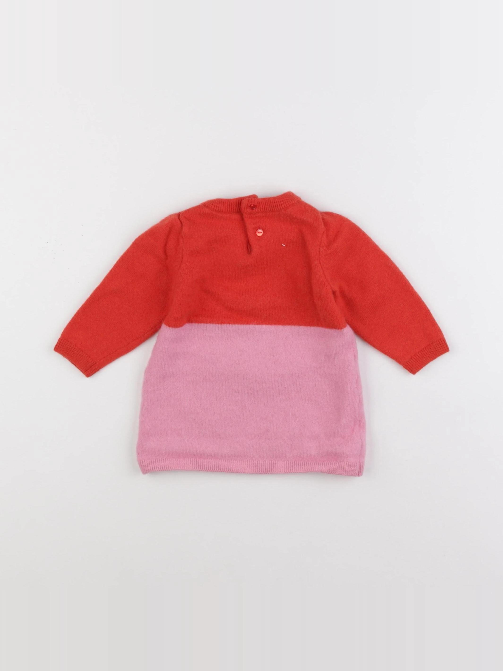 Jacadi - robe rose - 6 mois