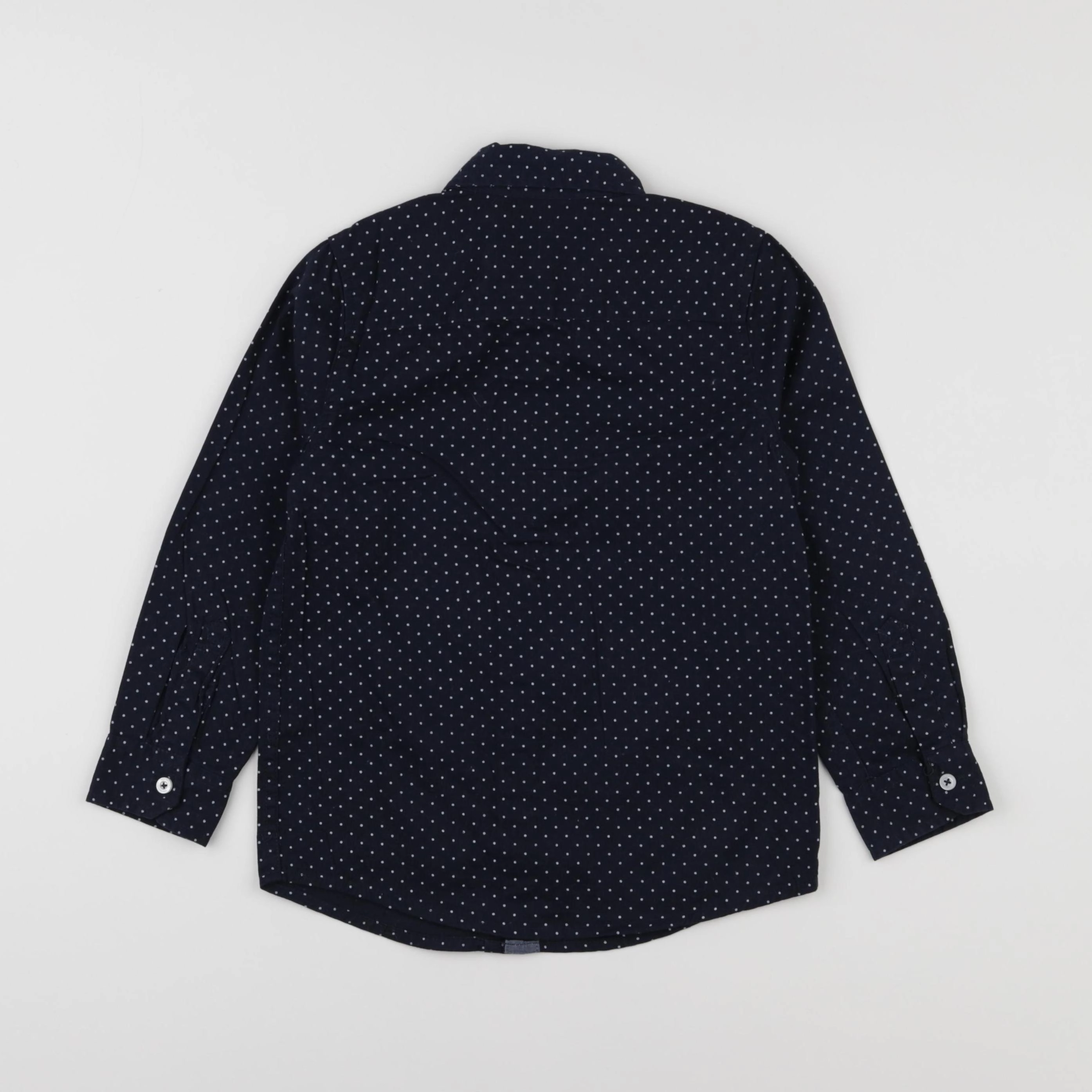 Vertbaudet - chemise bleu - 6 ans