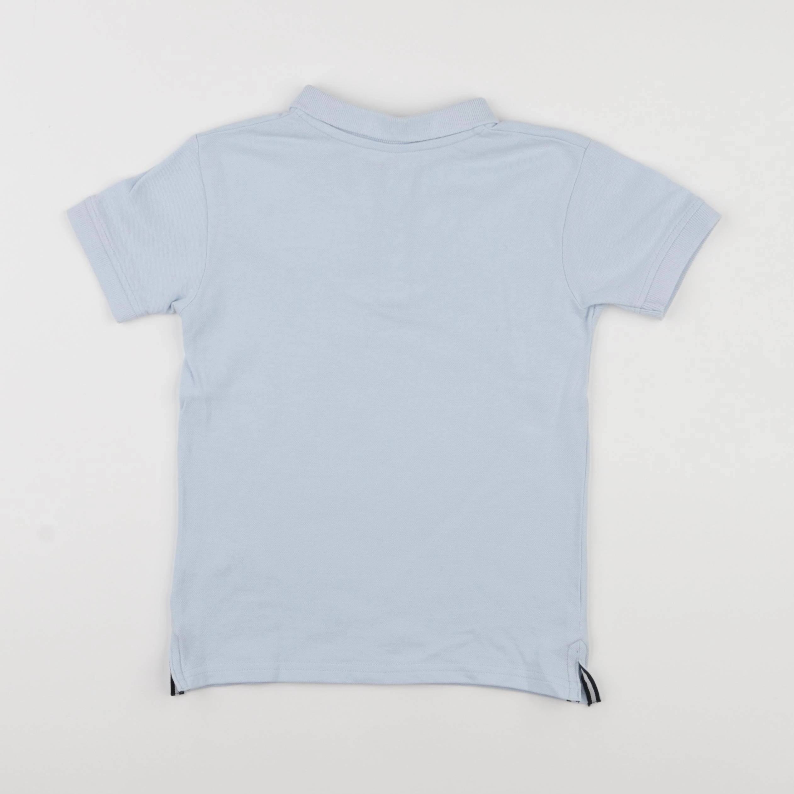 Vertbaudet - polo bleu - 6 ans