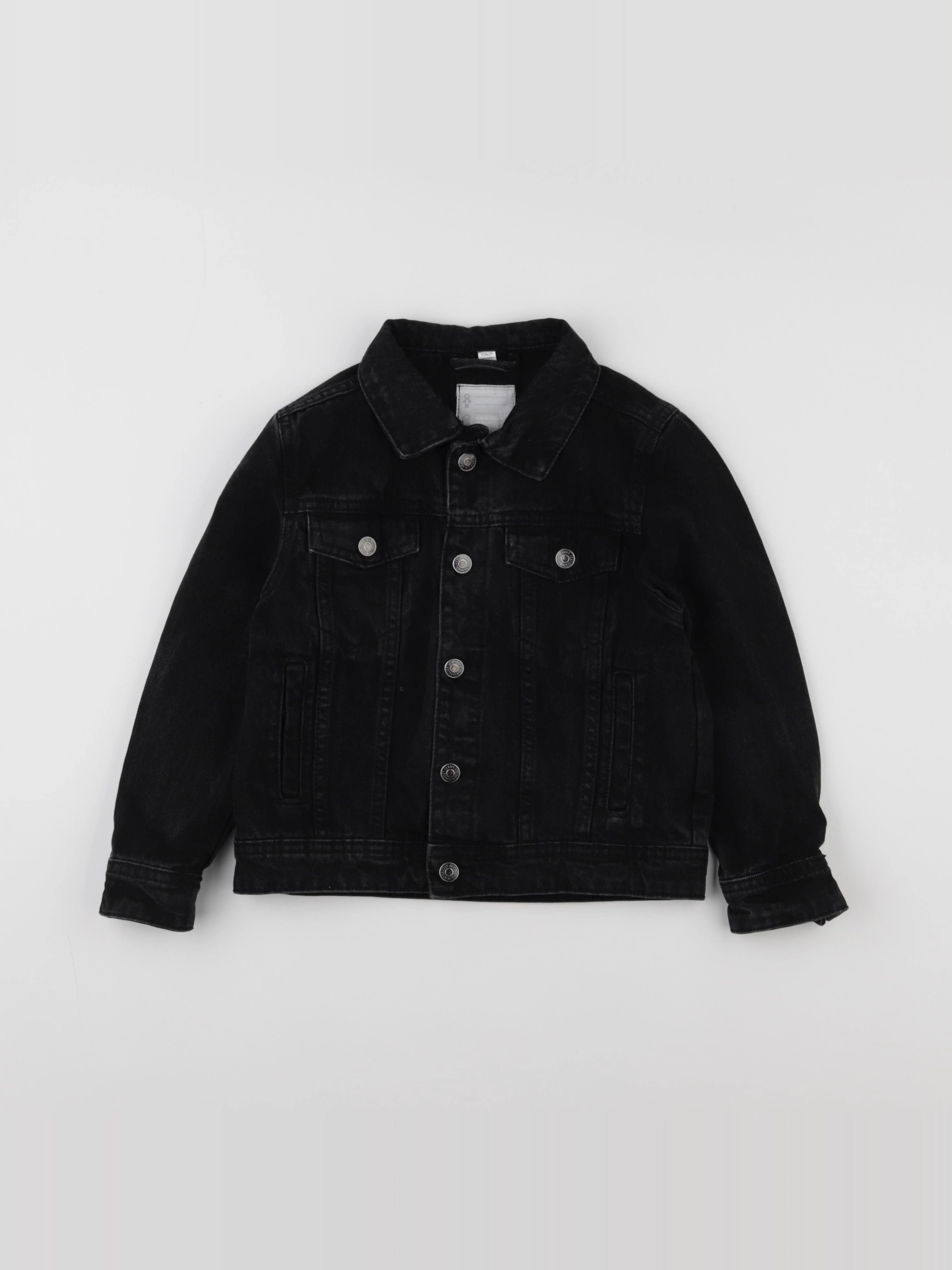 Vertbaudet - veste noir - 6 ans