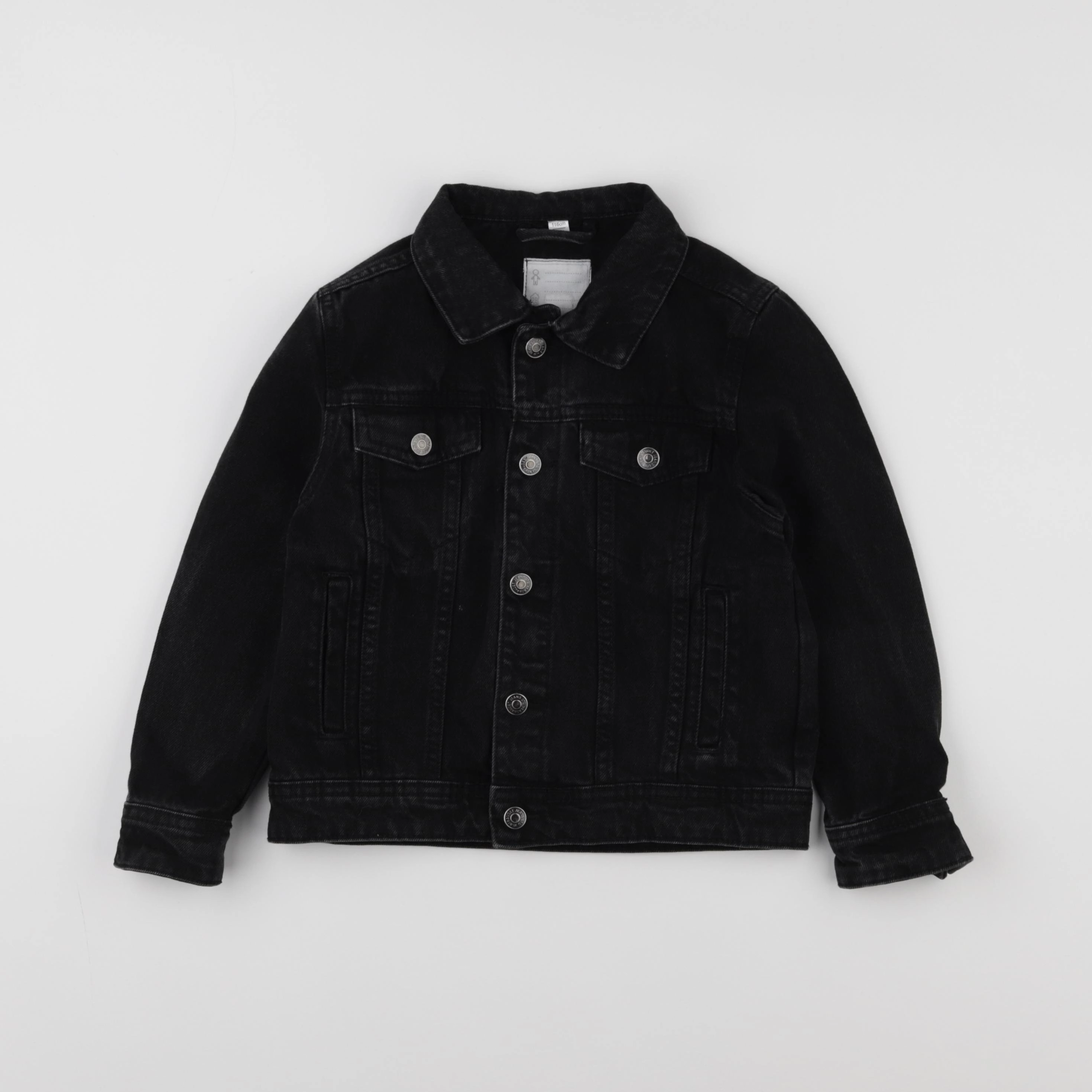 Vertbaudet - veste noir - 6 ans