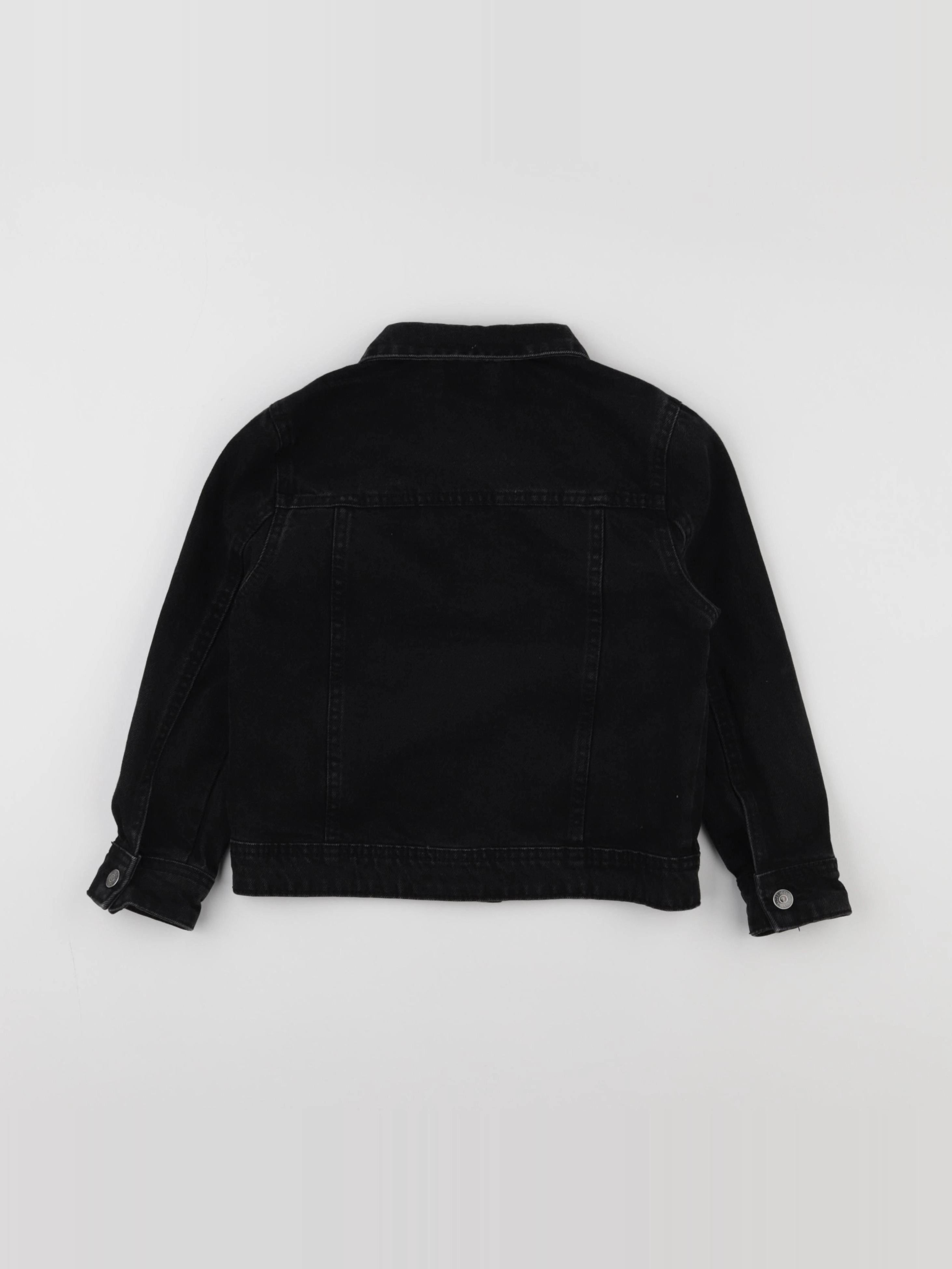 Vertbaudet - veste noir - 6 ans