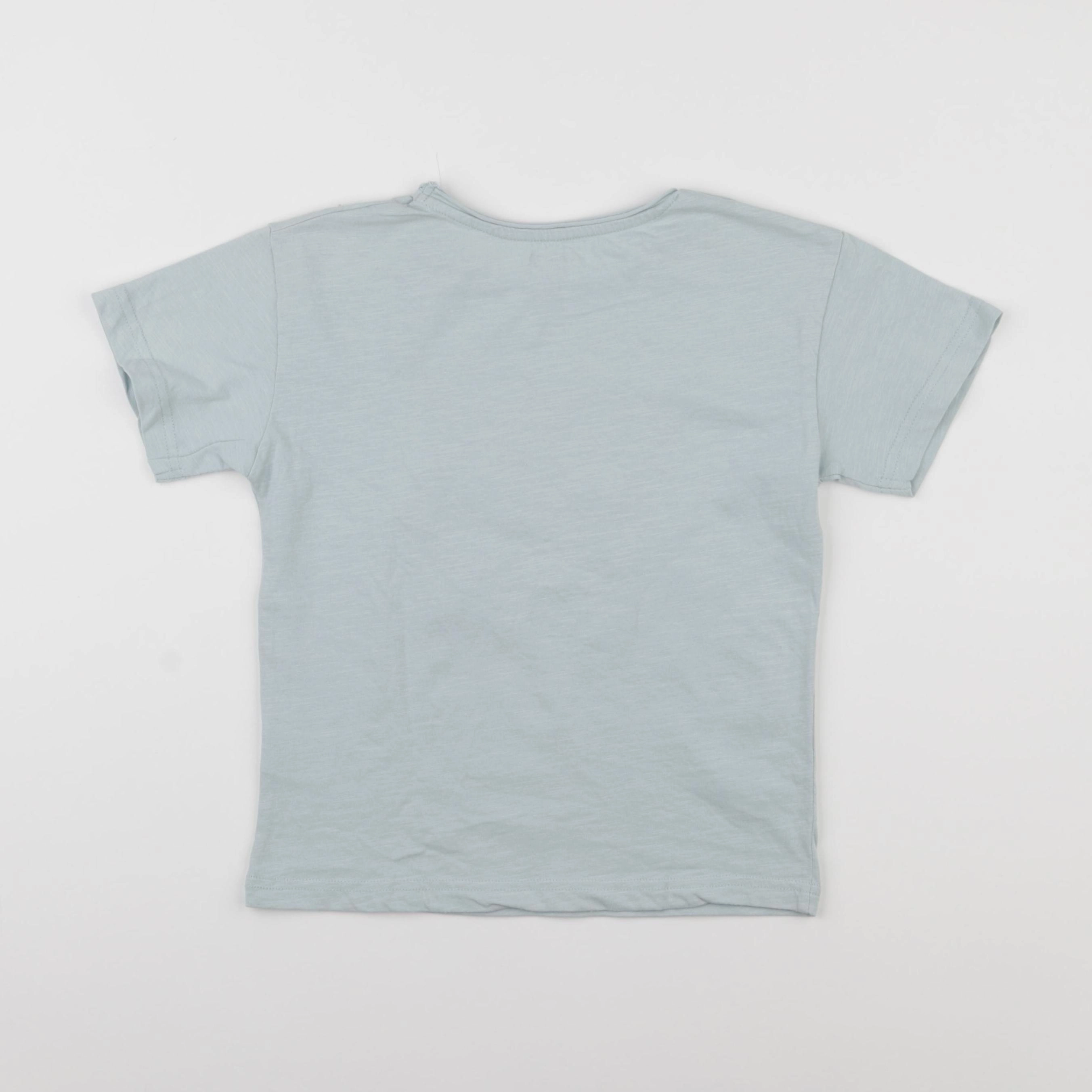 Vertbaudet - tee-shirt bleu - 6 ans
