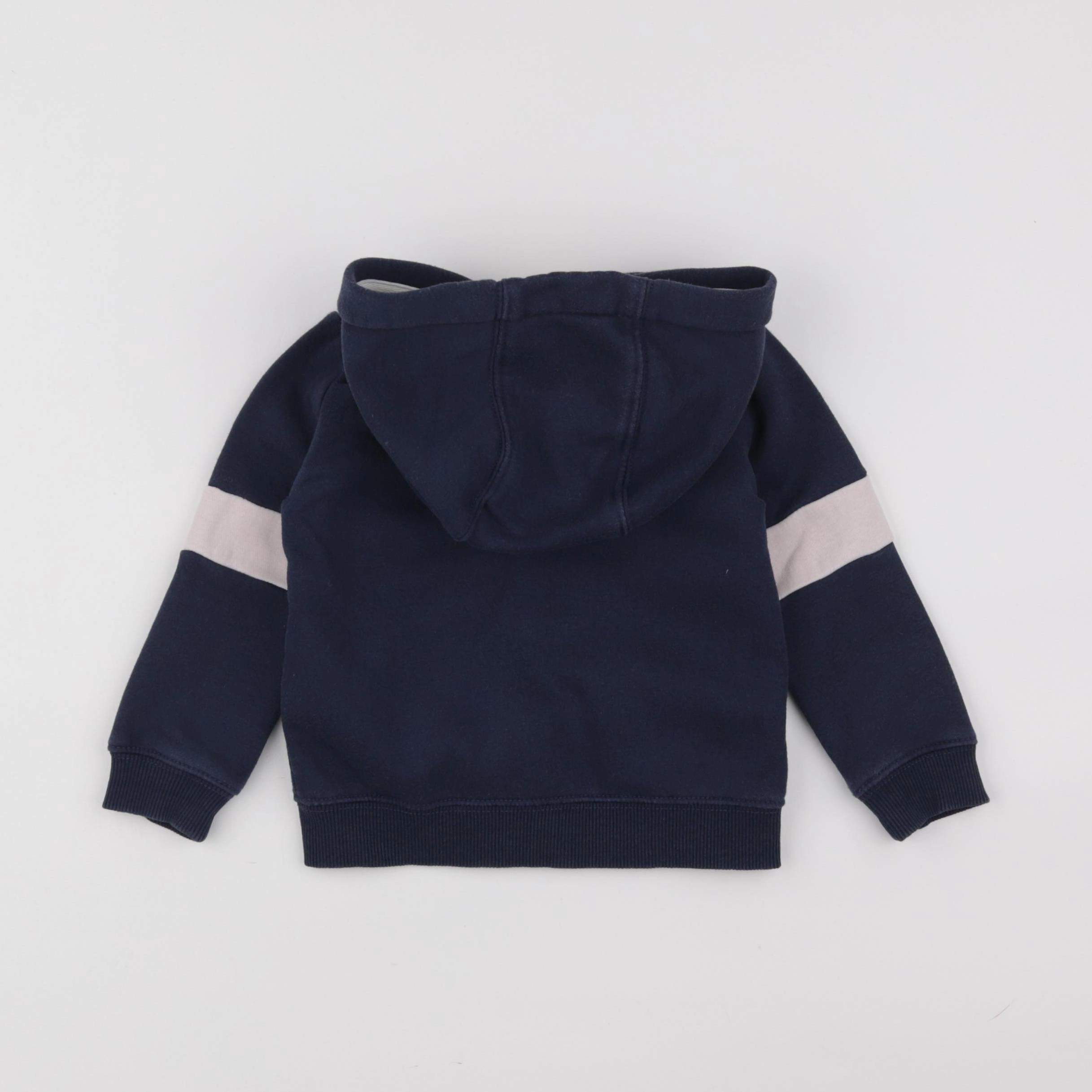 Vertbaudet - sweat bleu - 2 ans à 36 mois