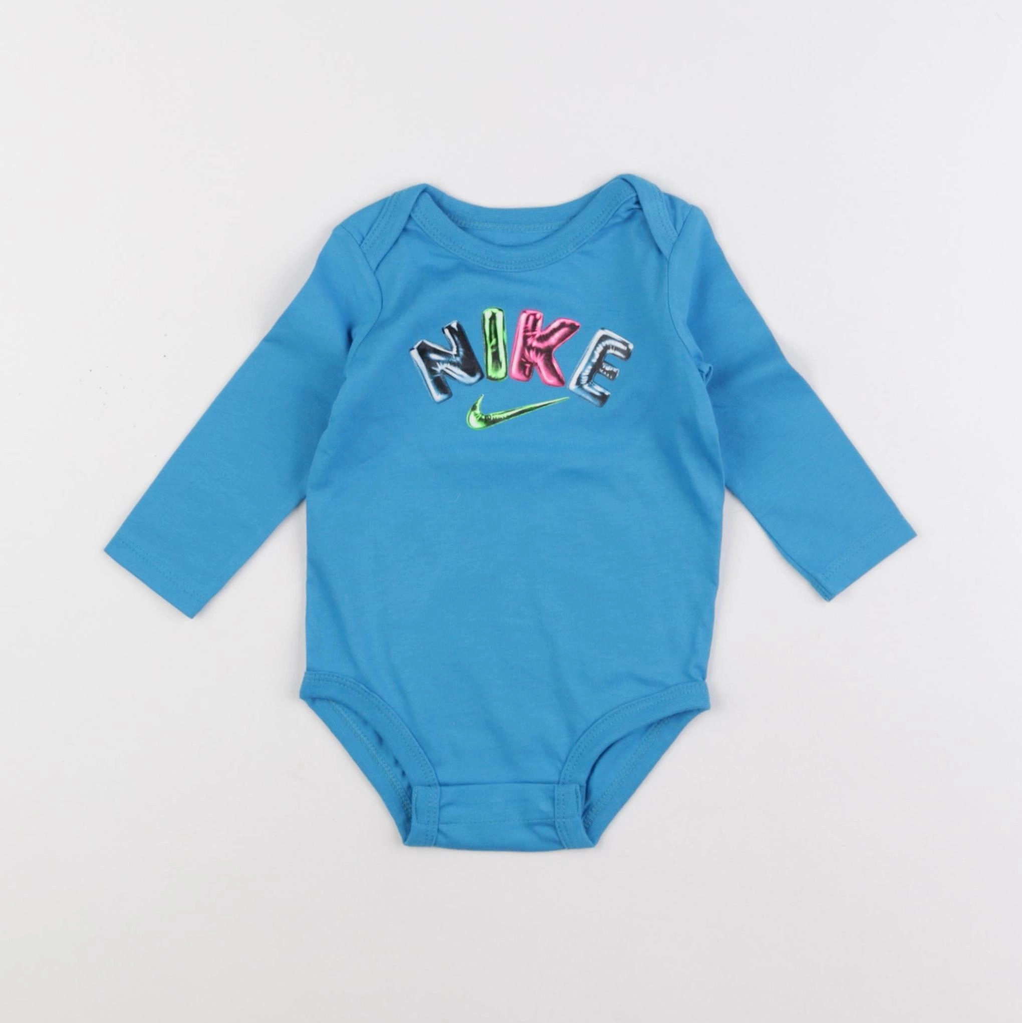 Nike - body bleu - 6 mois