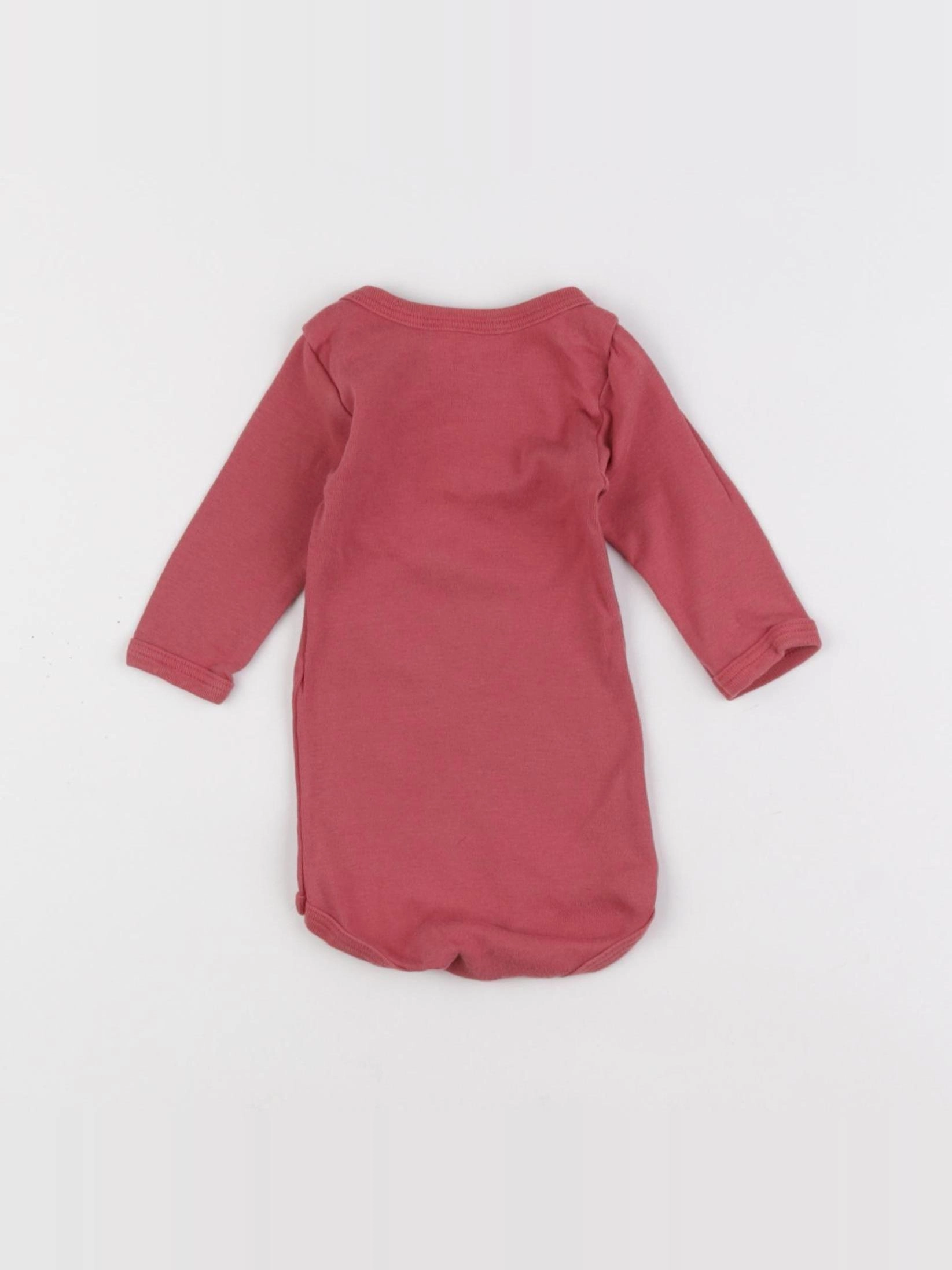 Petit Bateau - body rose - 3 mois