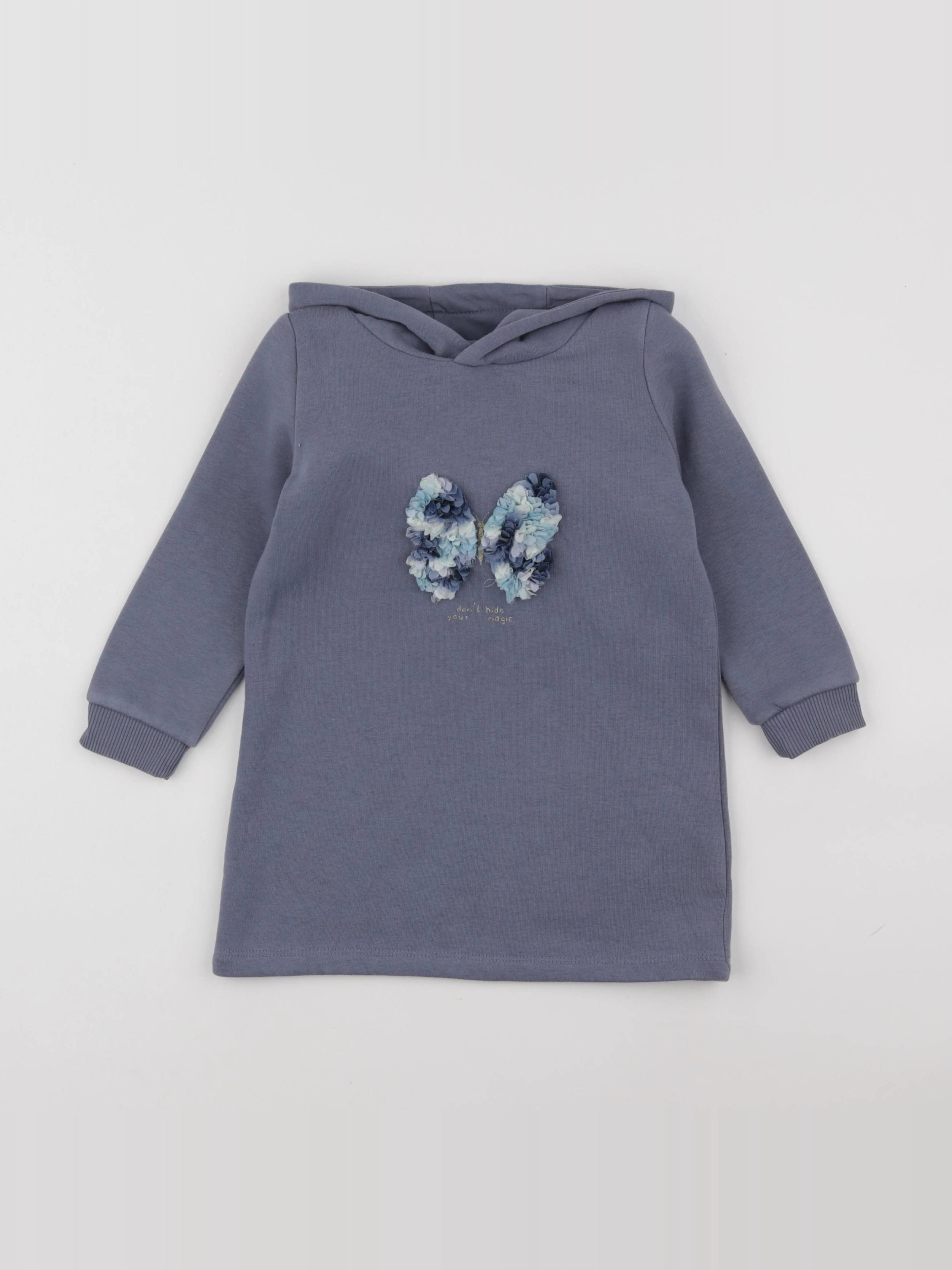 Vertbaudet - robe bleu - 3 ans