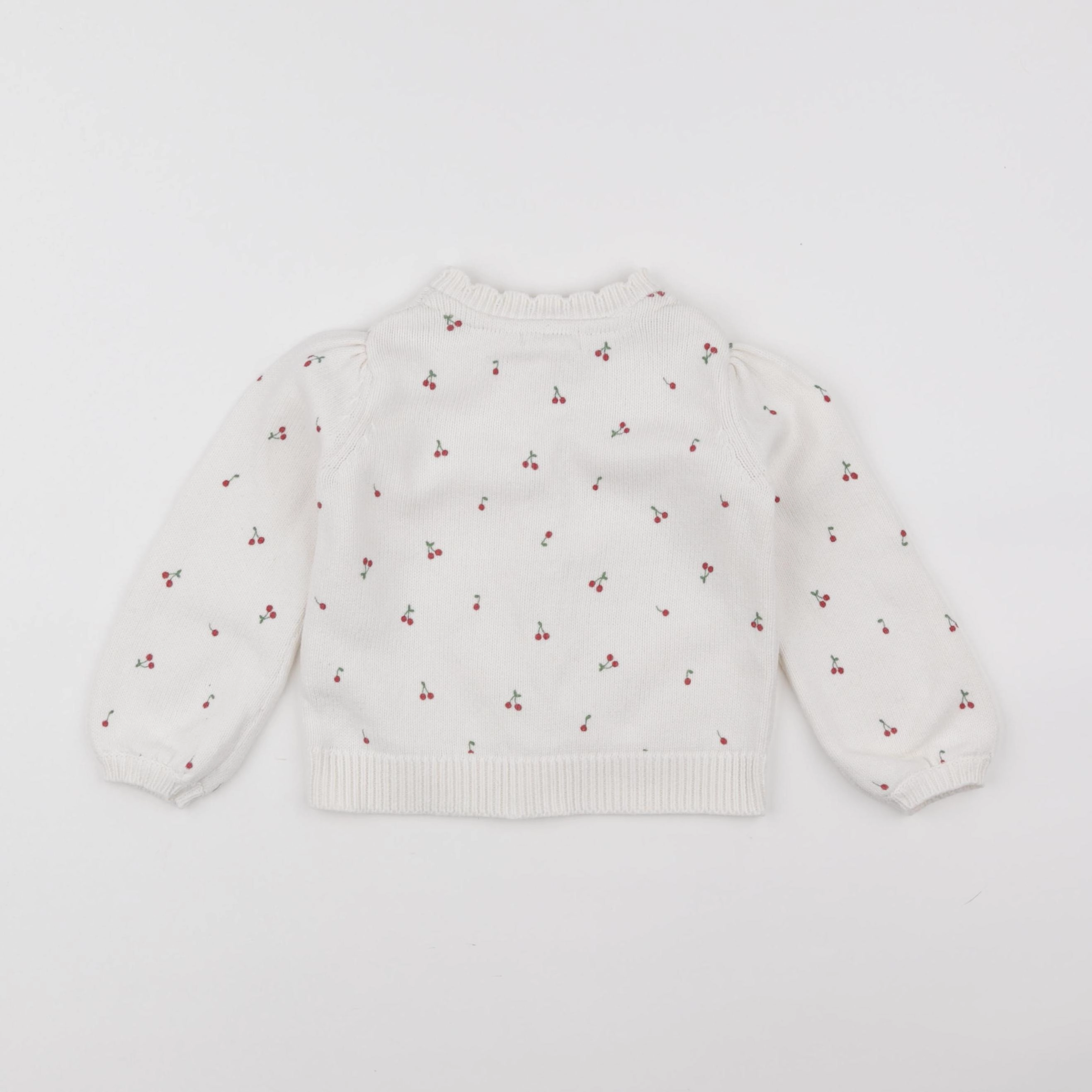 Vertbaudet - gilet blanc - 3 ans