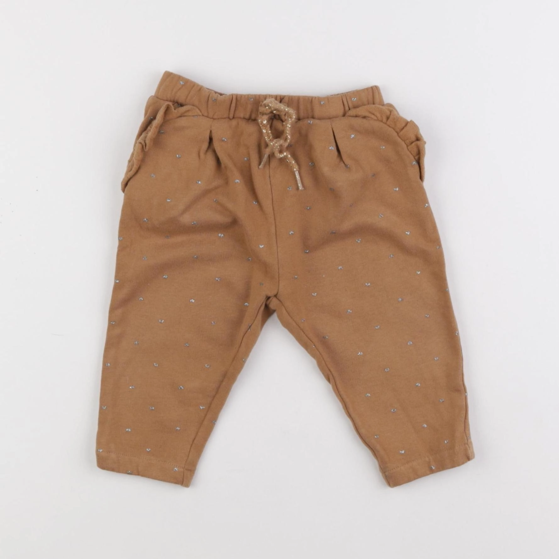 Vertbaudet - jogging marron - 12 mois