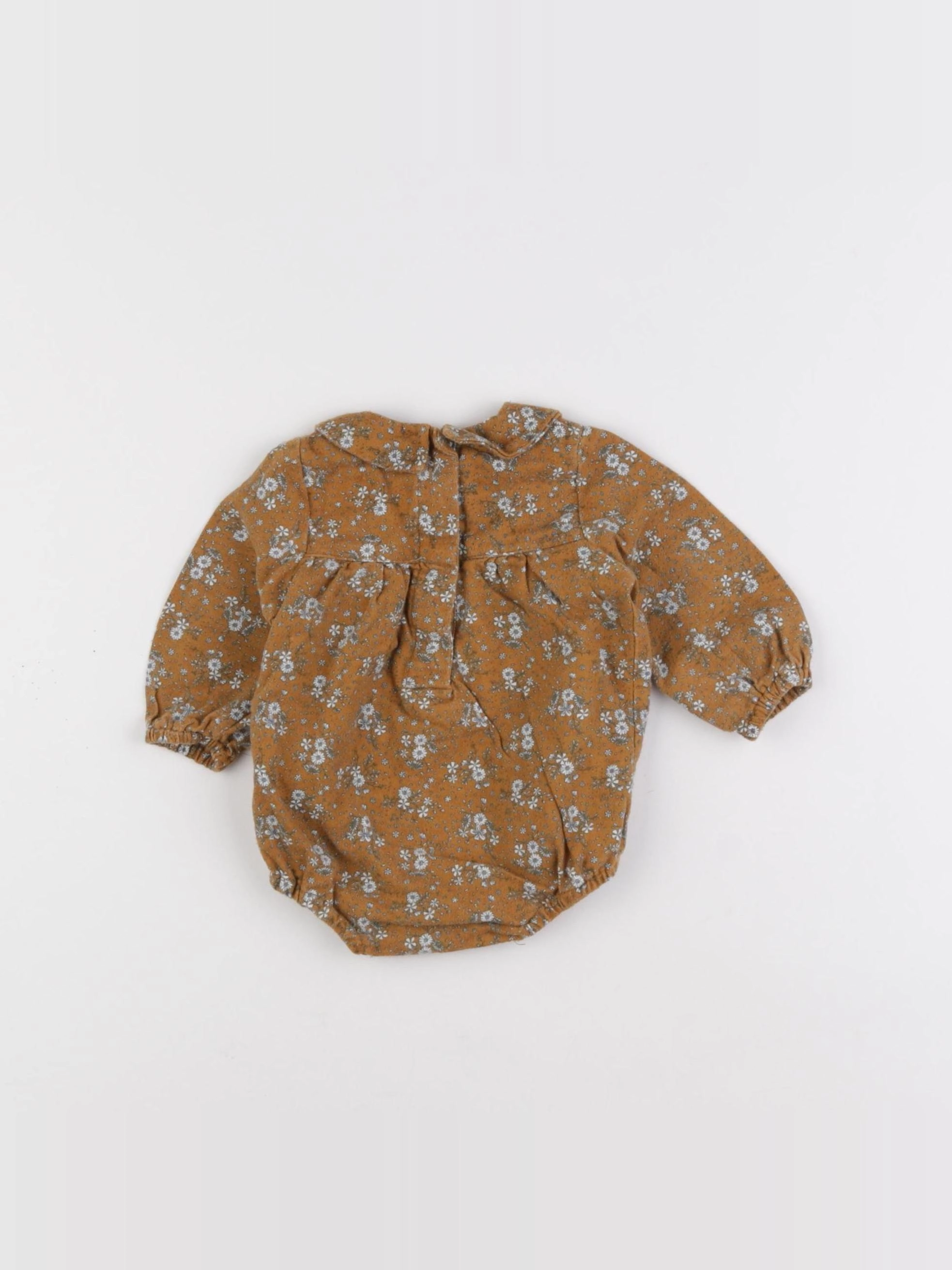 Vertbaudet - combinaison marron - 3 mois