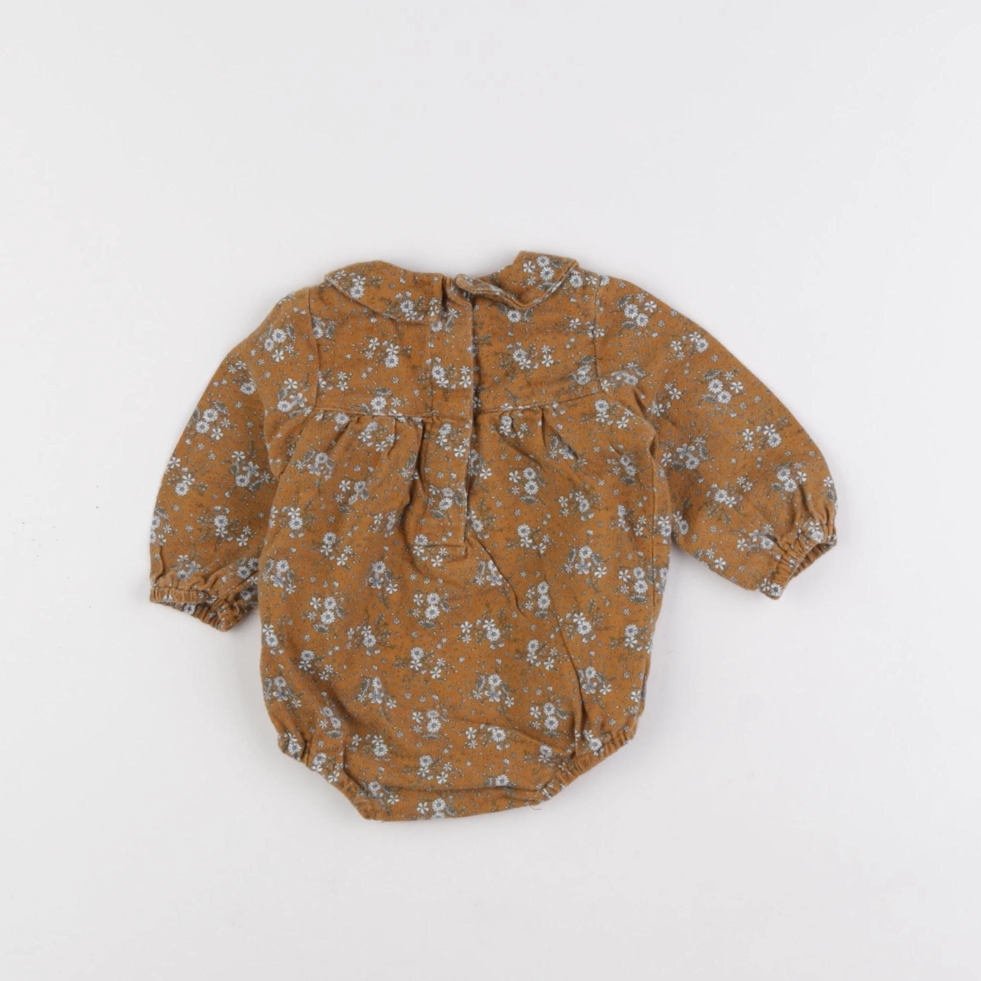 Vertbaudet - combinaison marron - 3 mois