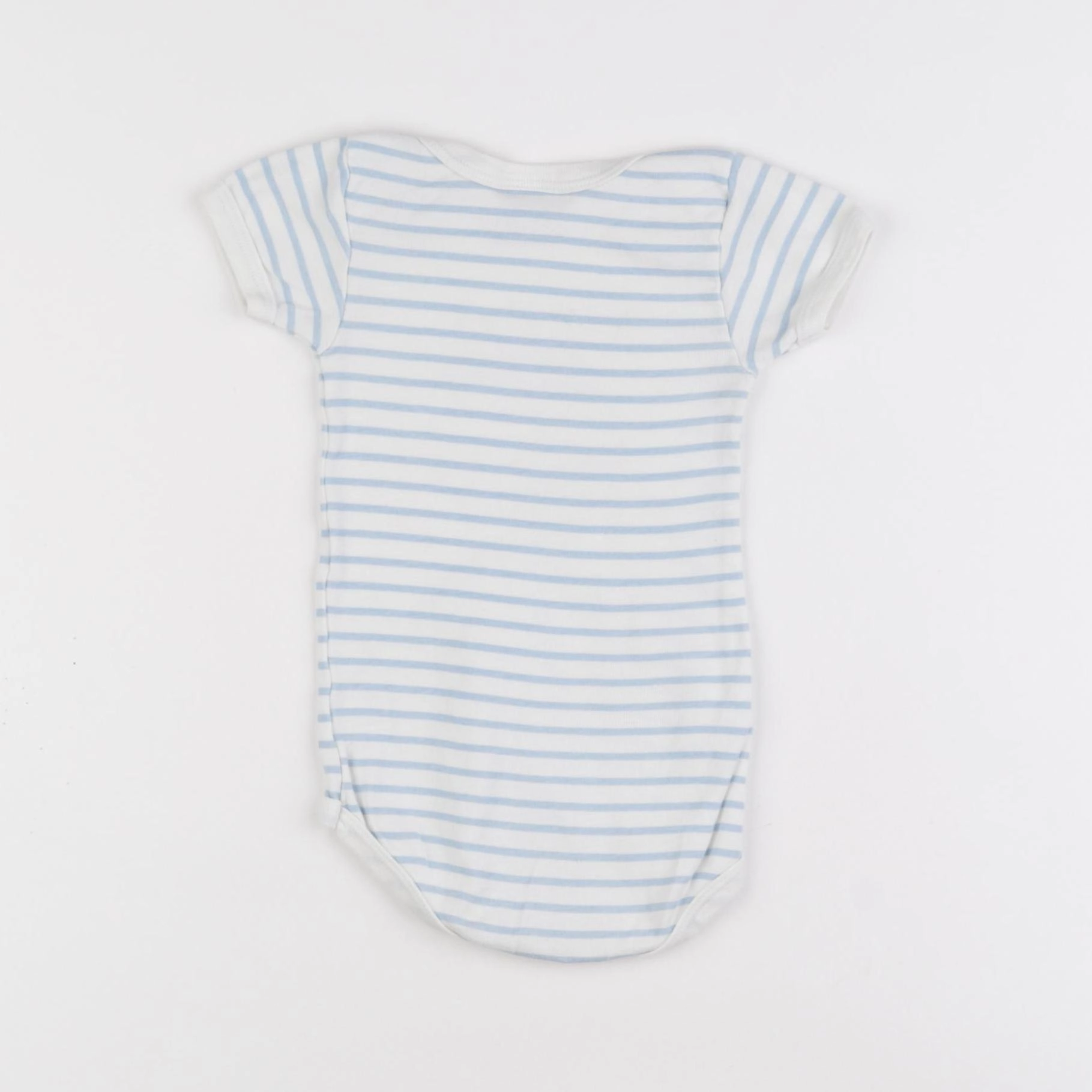 Petit Bateau - body bleu - 12 mois