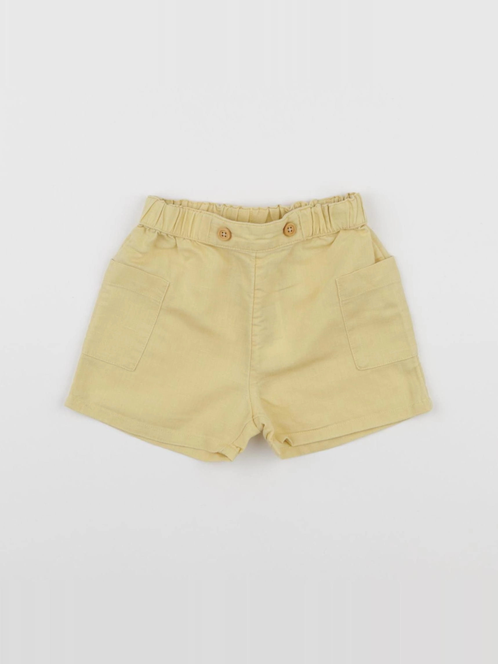 Cyrillus - short jaune - 12 mois