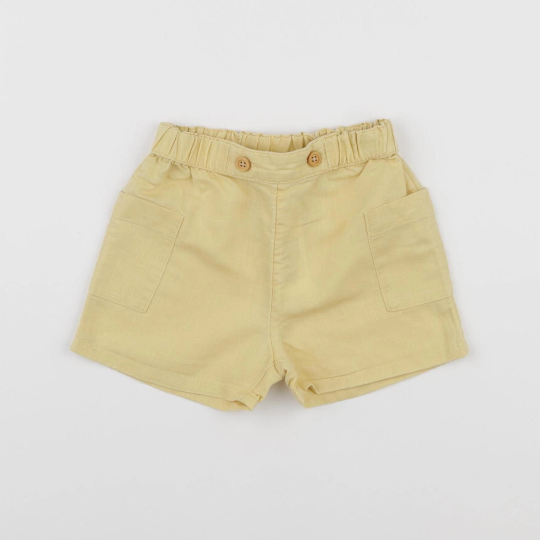 Cyrillus - short jaune - 12 mois