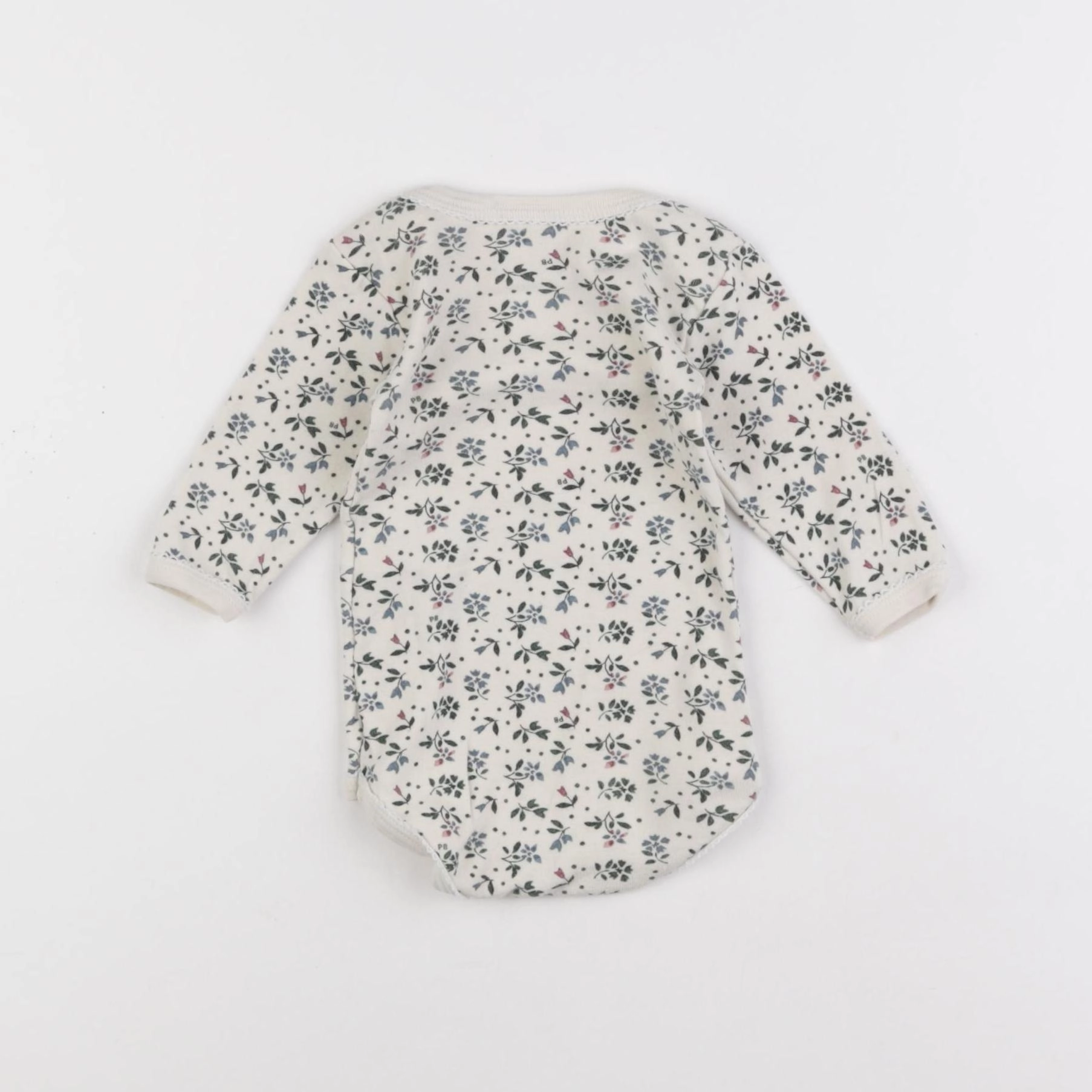 Petit Bateau - body beige - 3 mois