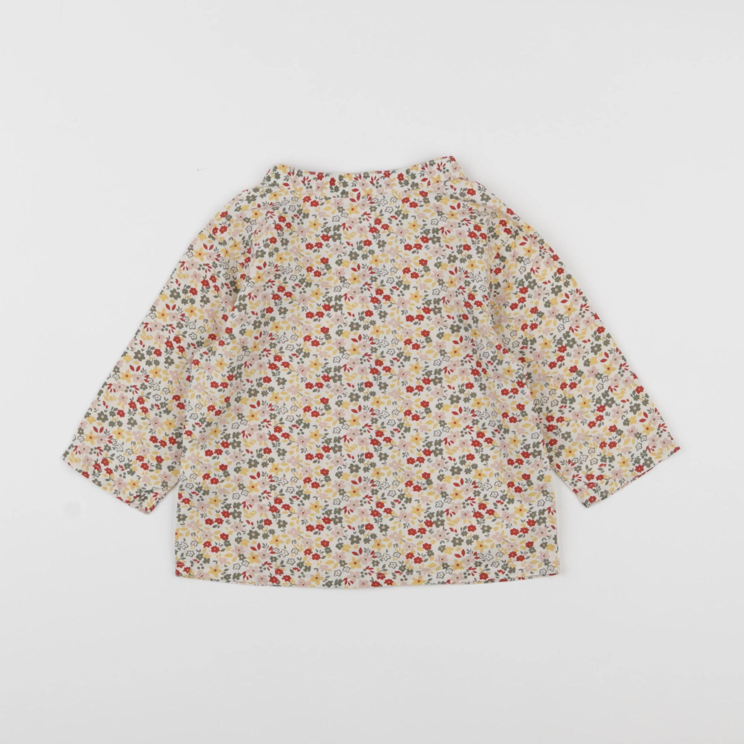 Petit Bateau - blouse multicolore - 18 mois