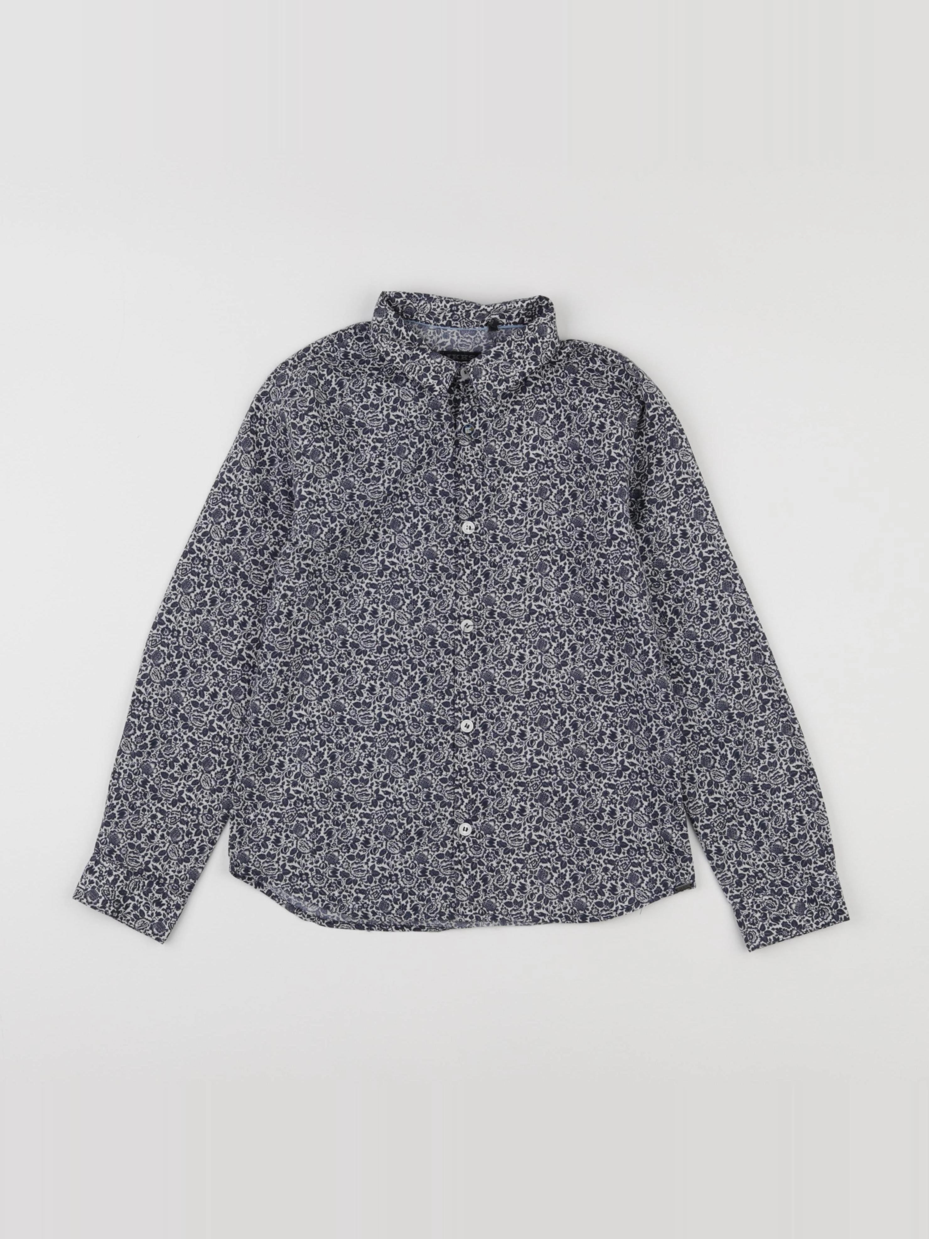 IKKS - chemise bleu - 8 ans