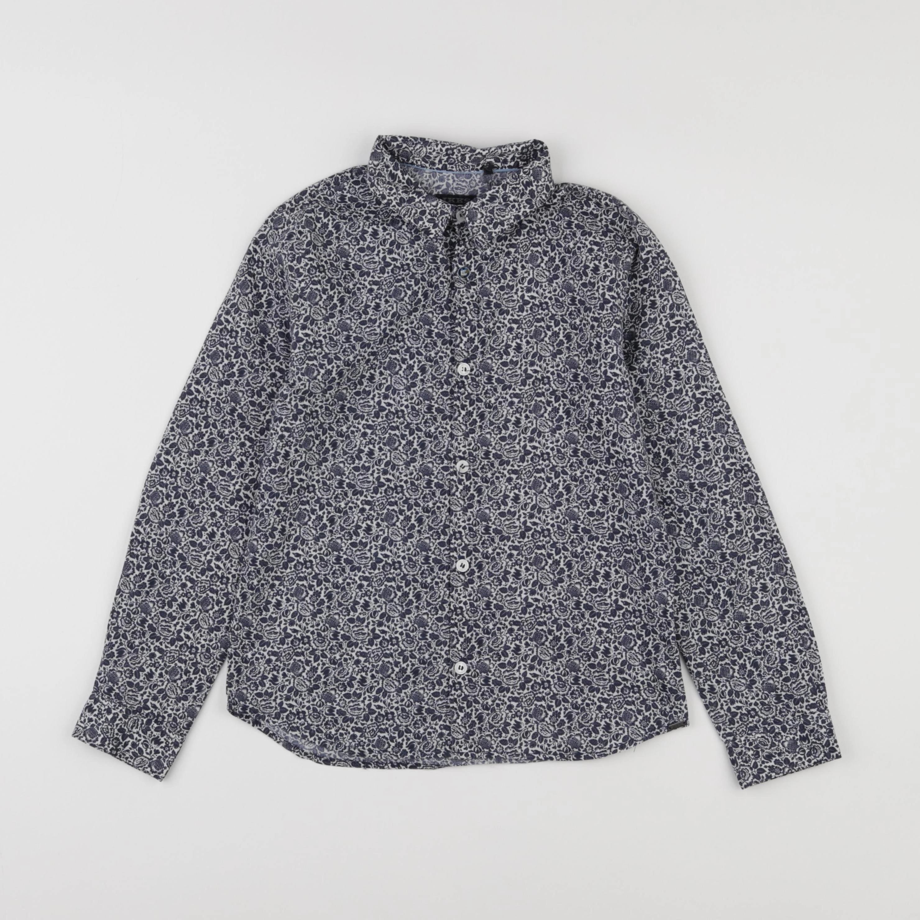 IKKS - chemise bleu - 8 ans