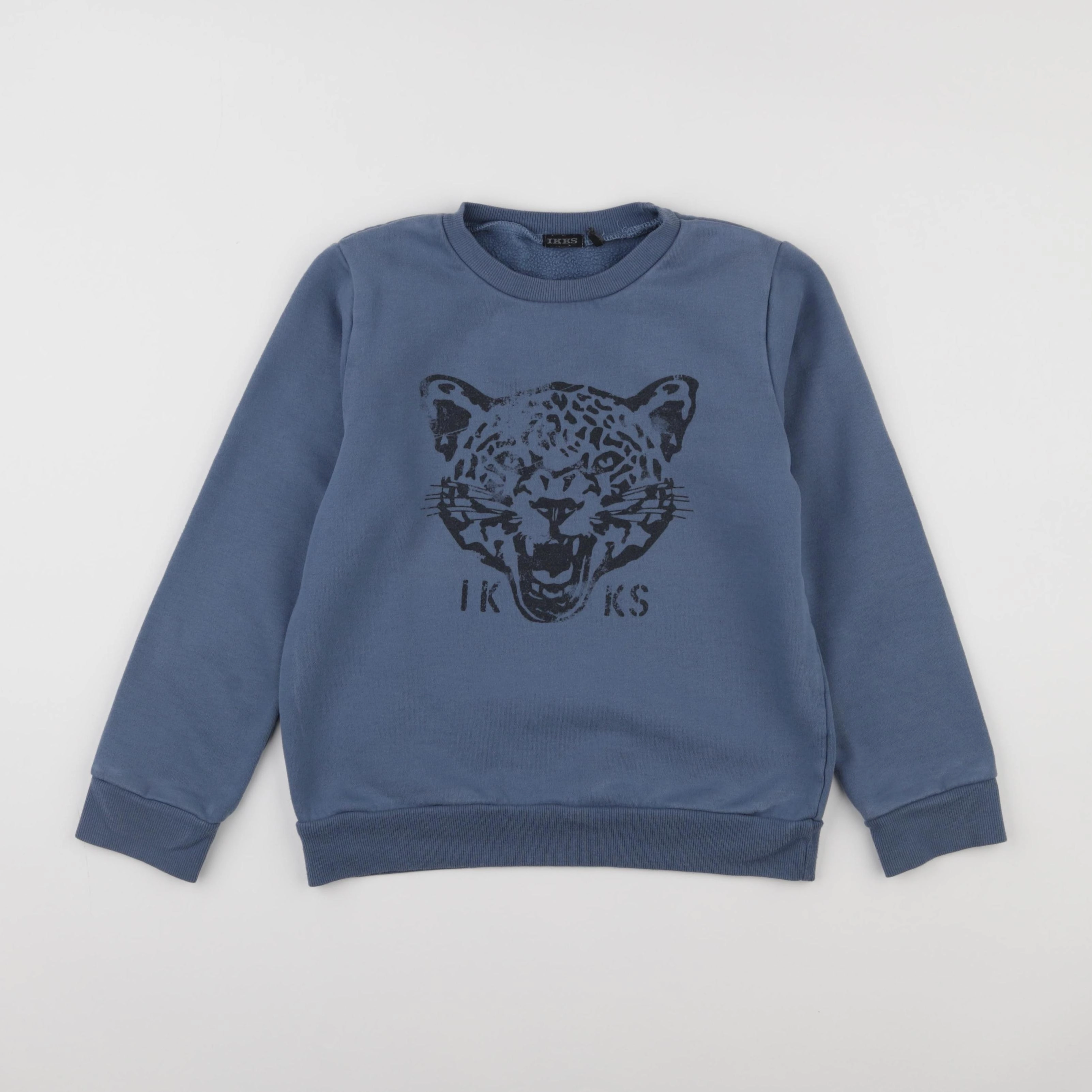 IKKS - sweat bleu - 10 ans