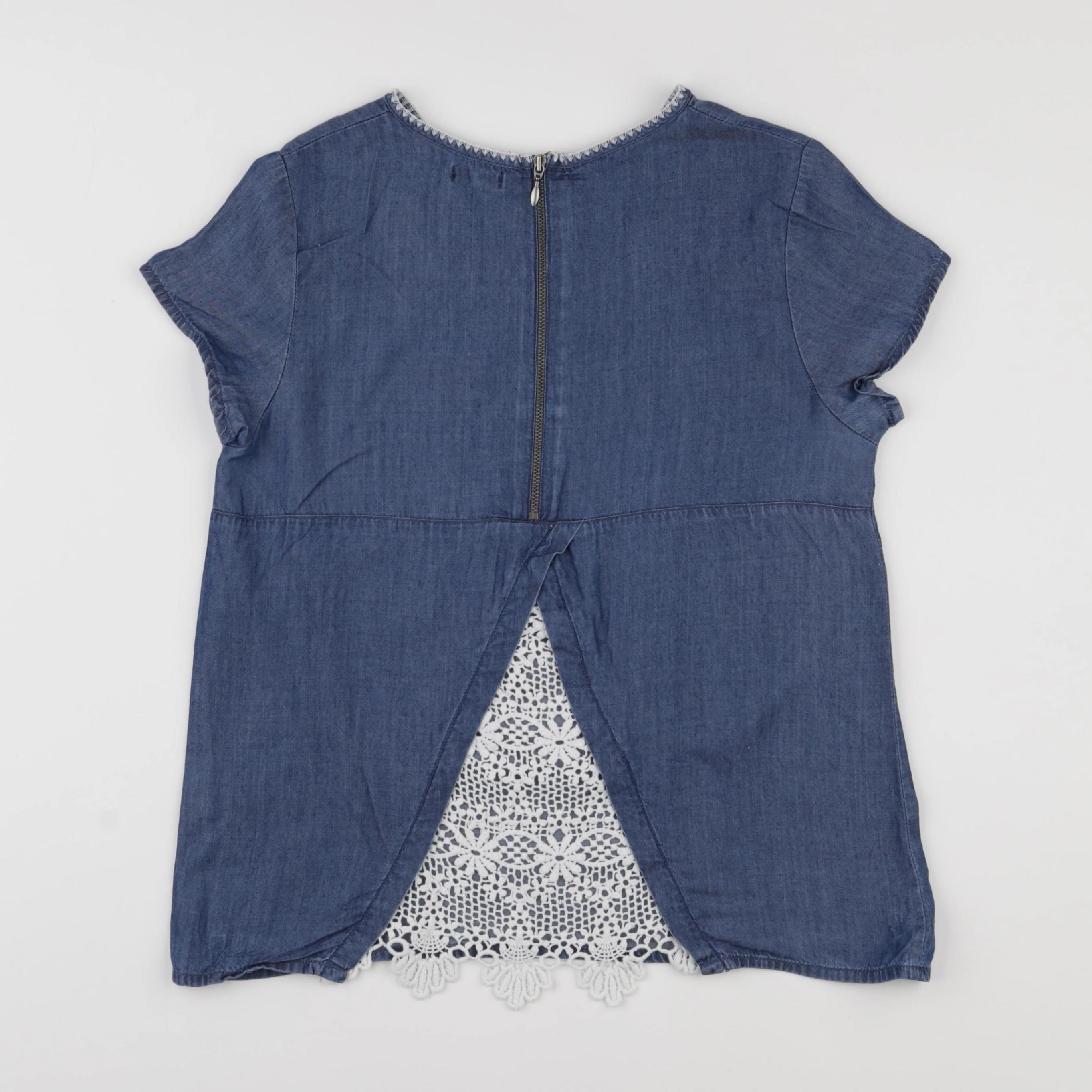 IKKS - blouse bleu - 12 ans