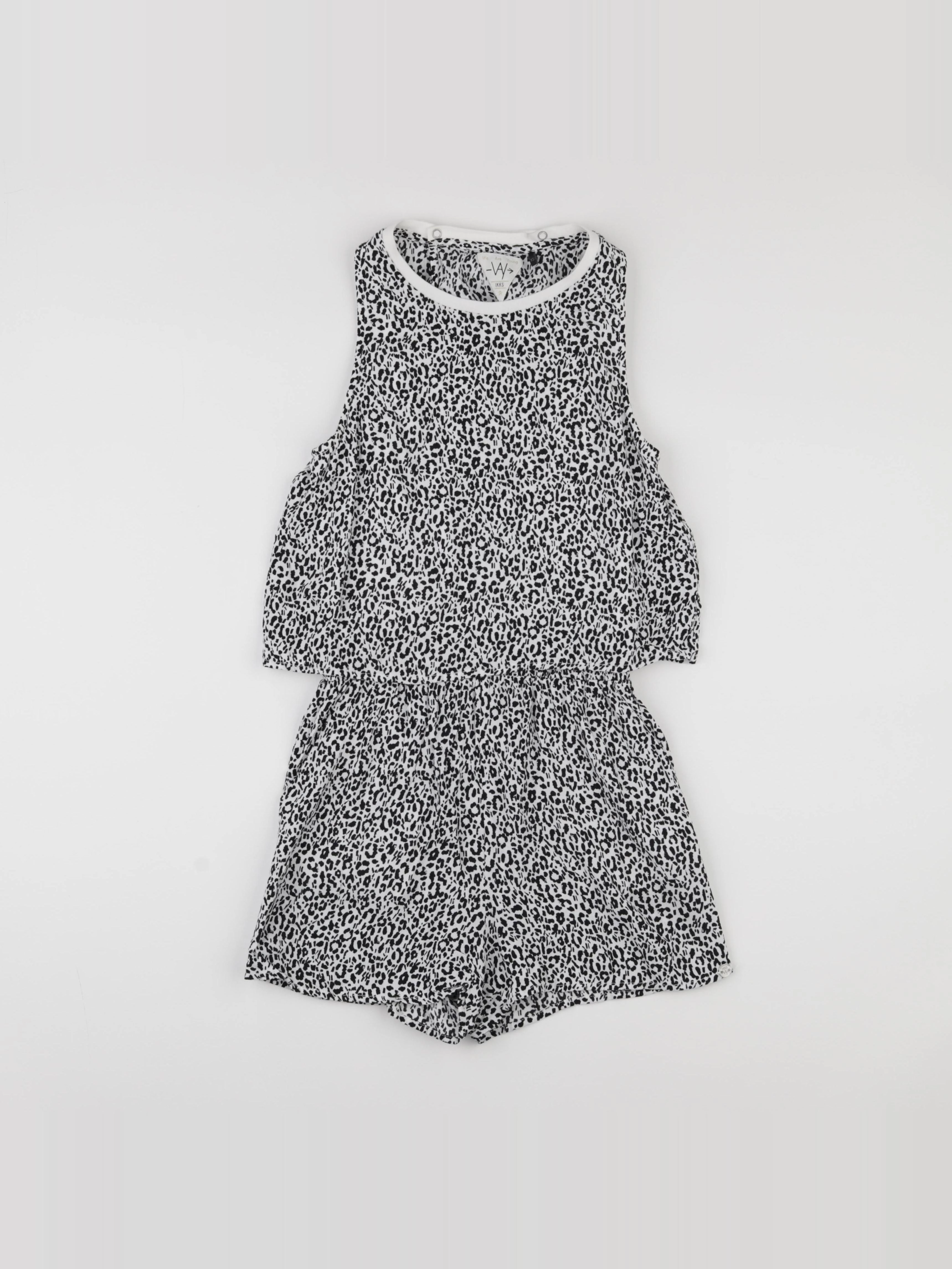 IKKS - combinaison blanc, noir - 12 ans