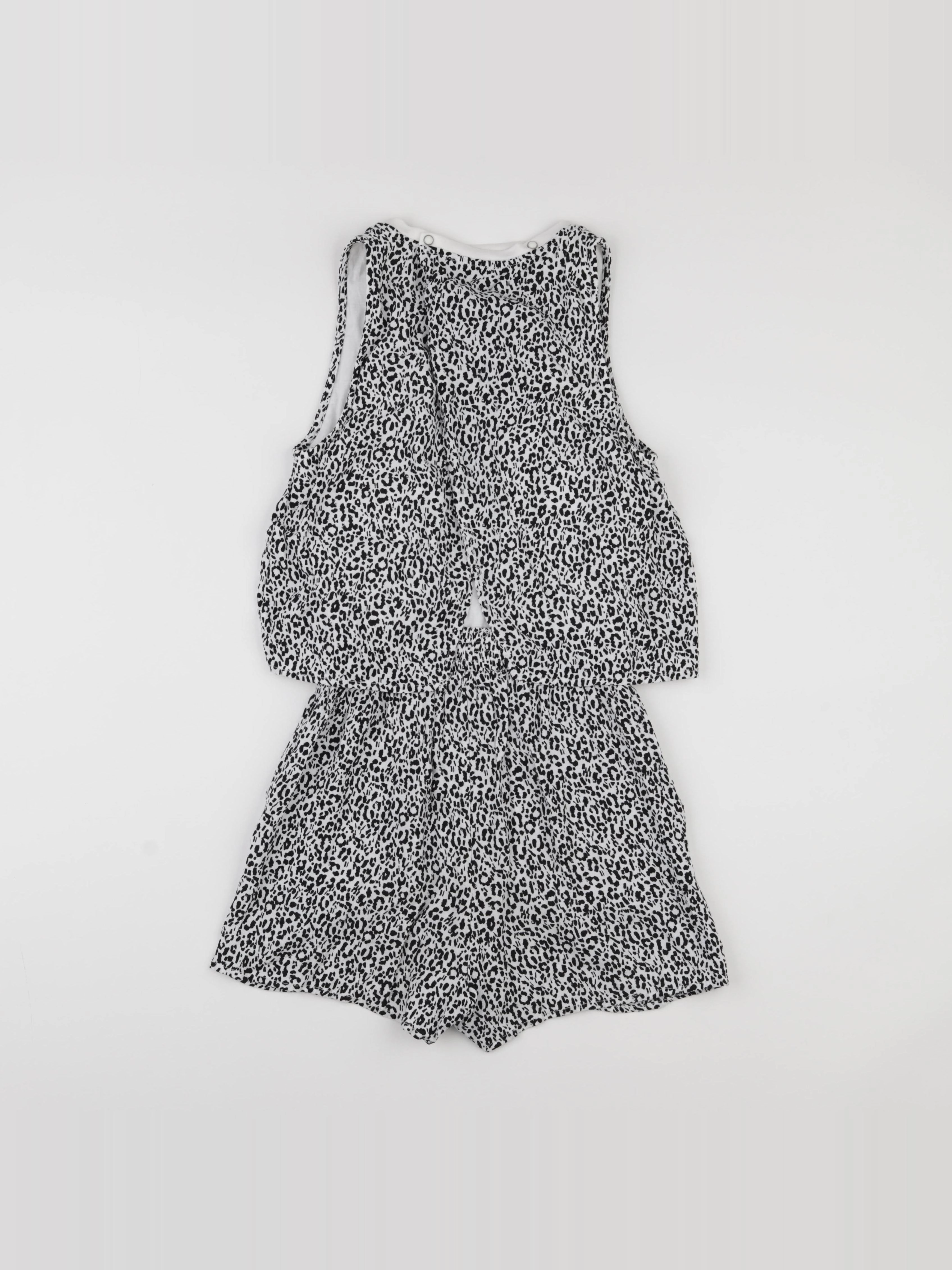 IKKS - combinaison blanc, noir - 12 ans