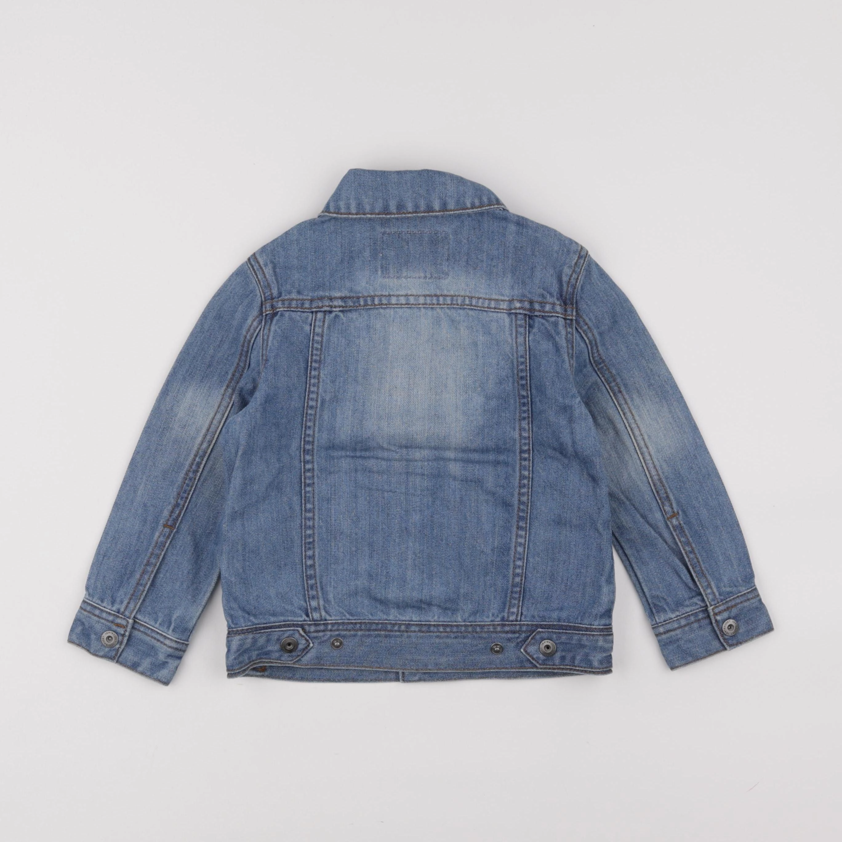 Vertbaudet - veste bleu - 4 ans