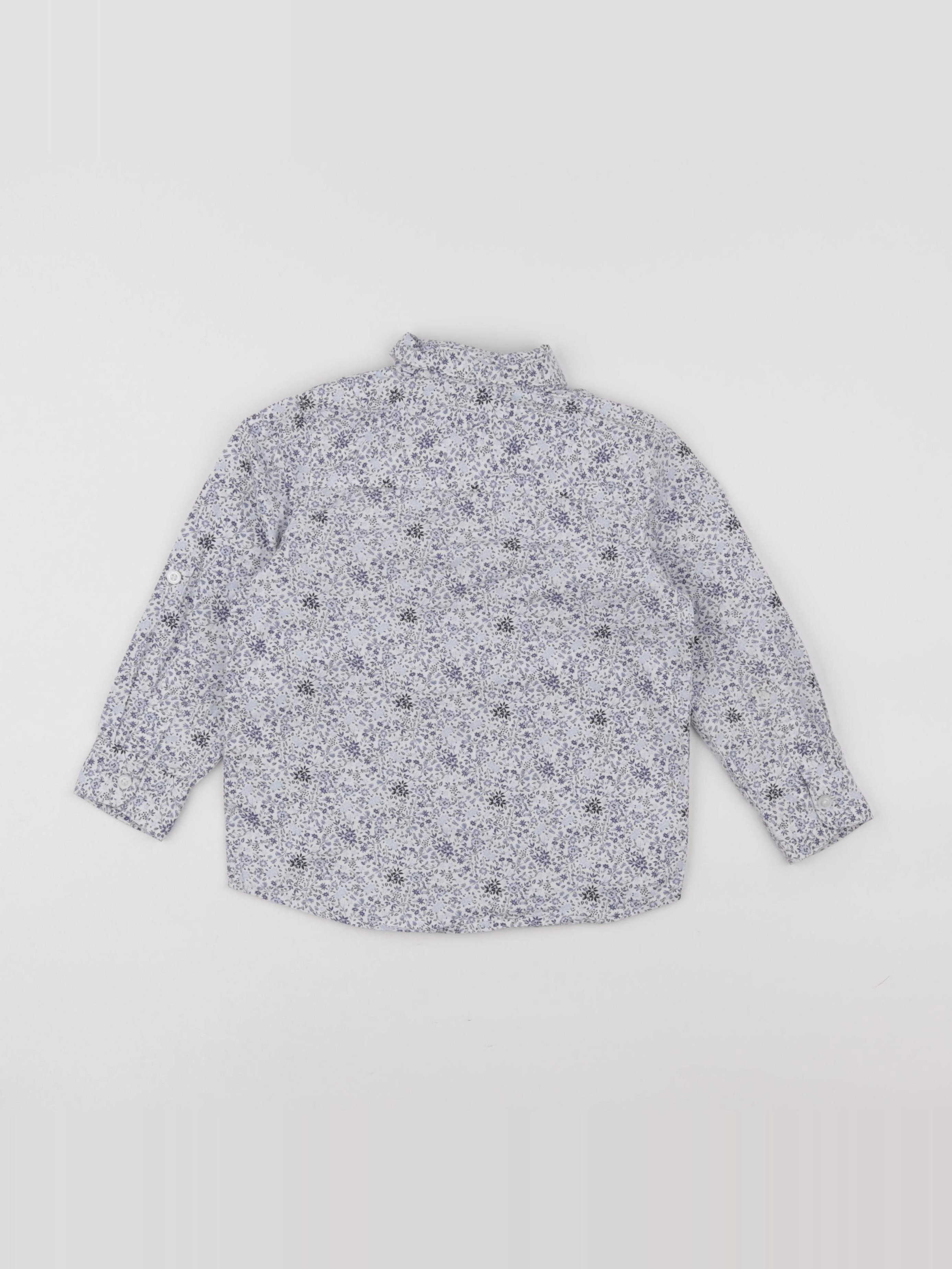 Vertbaudet - chemise bleu - 4 ans