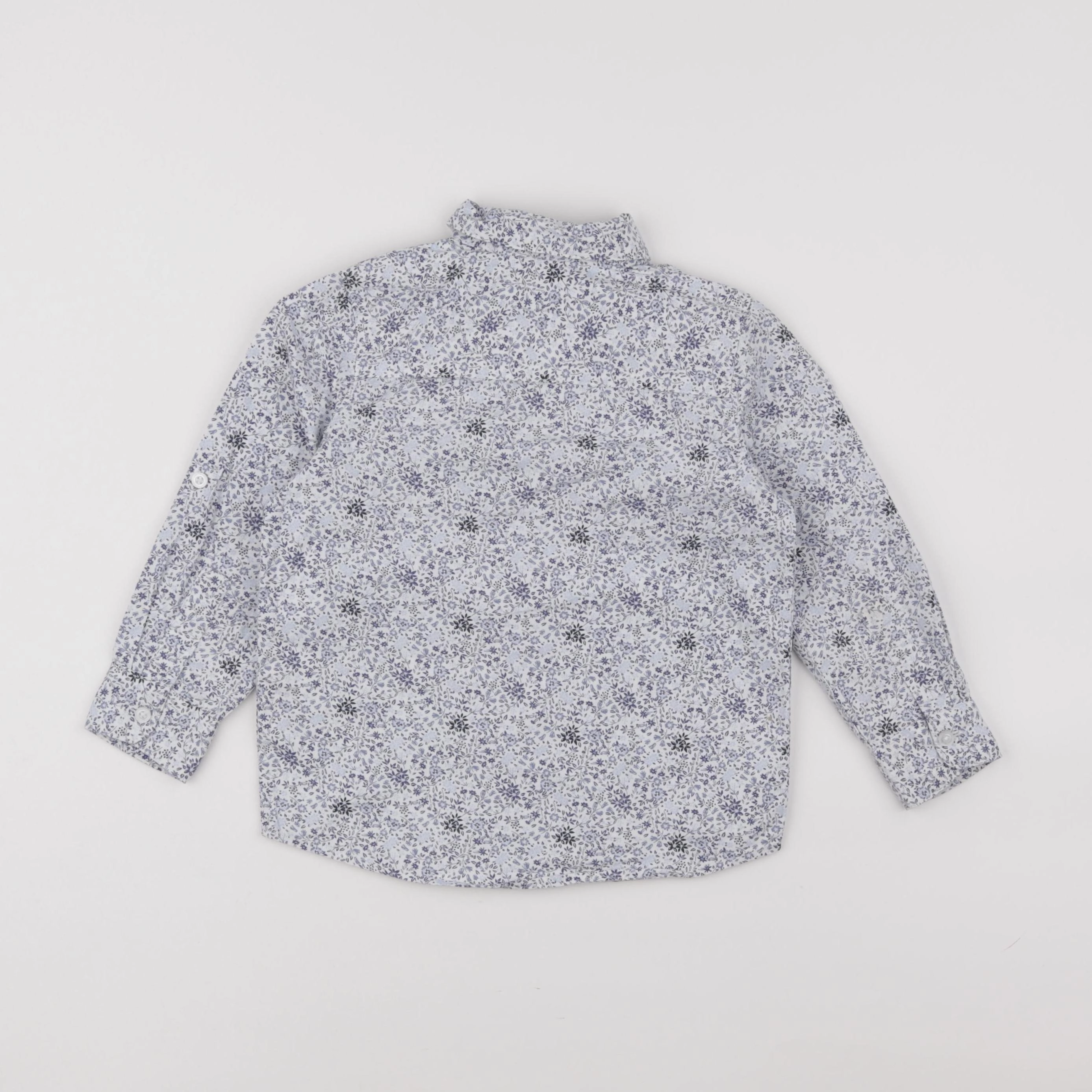 Vertbaudet - chemise bleu - 4 ans
