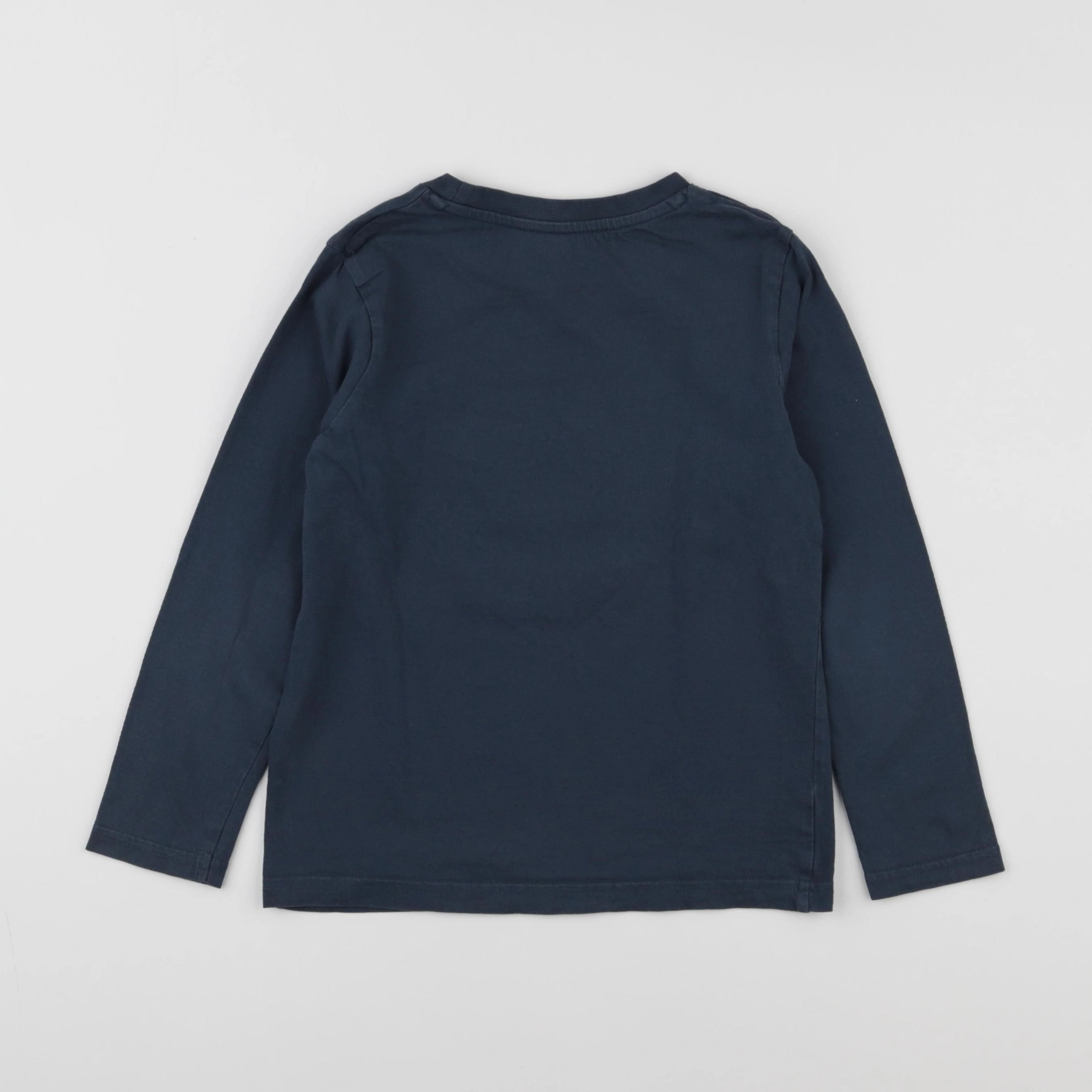 Vertbaudet - tee-shirt bleu - 8 ans