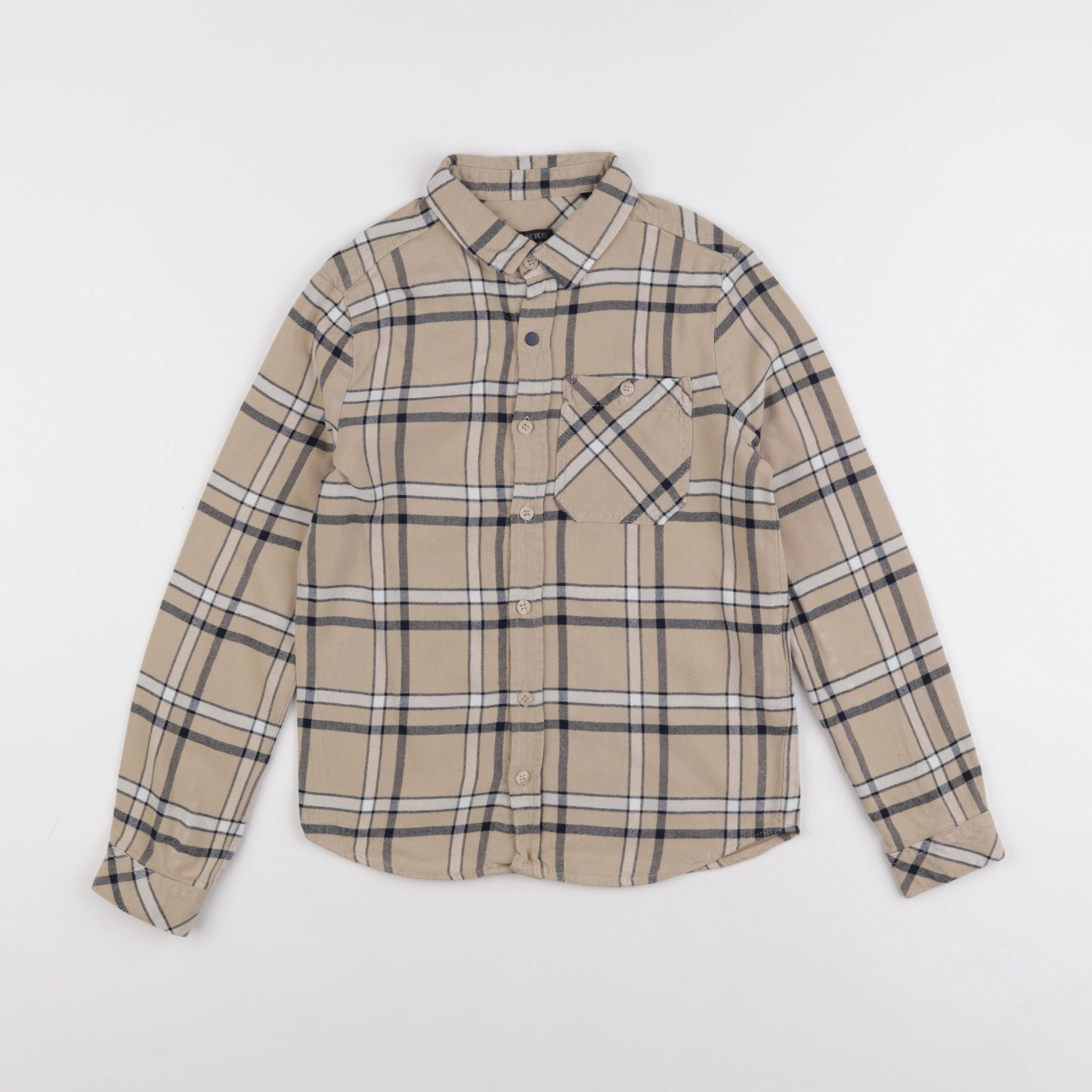 IKKS - chemise beige - 10 ans